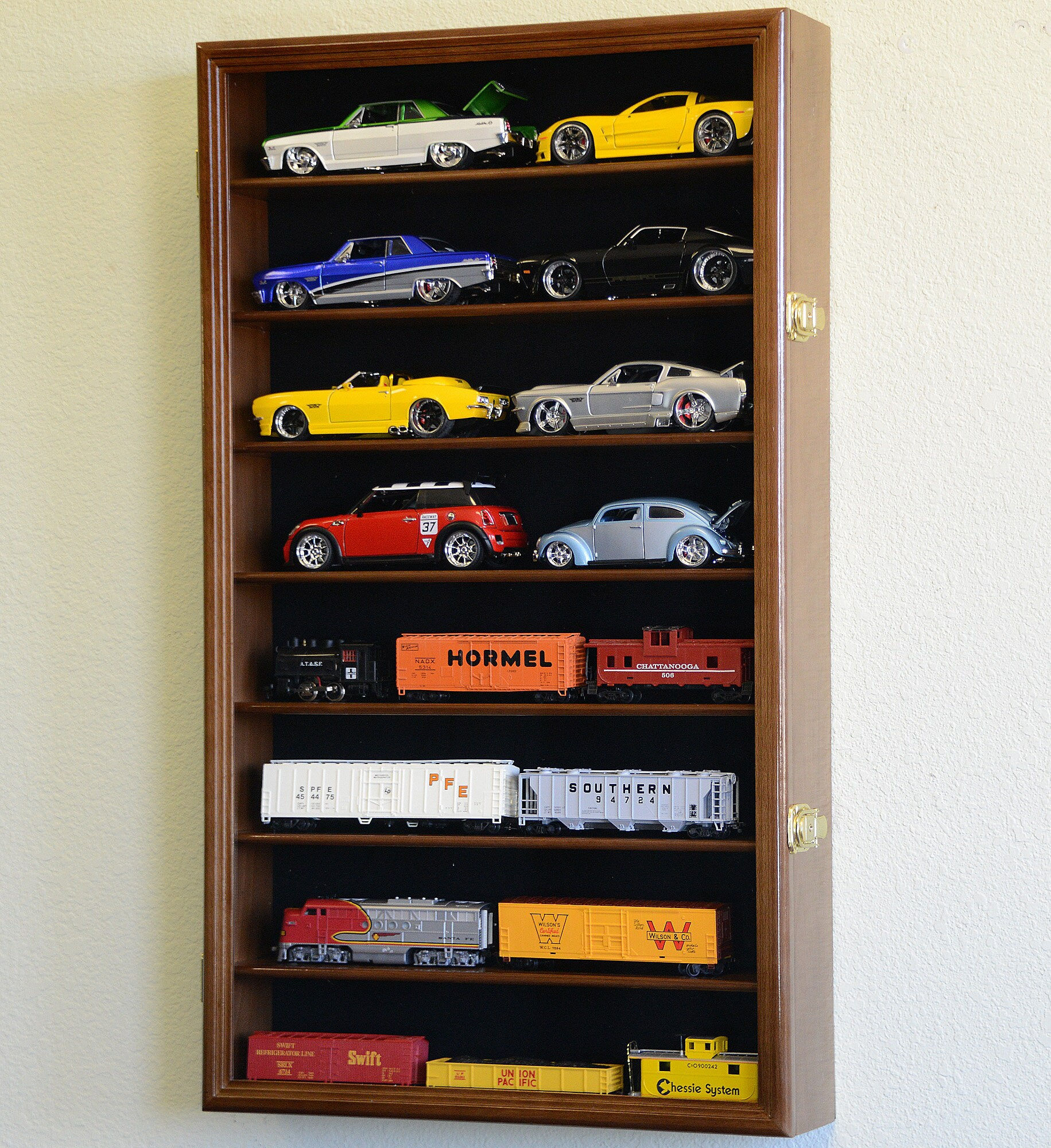 Wallpaper #Nn3q9I4Bnwiau_P6tBEG12 Large 124 Scale Diecast Model 16 Car Display Case Cabinet Etsy