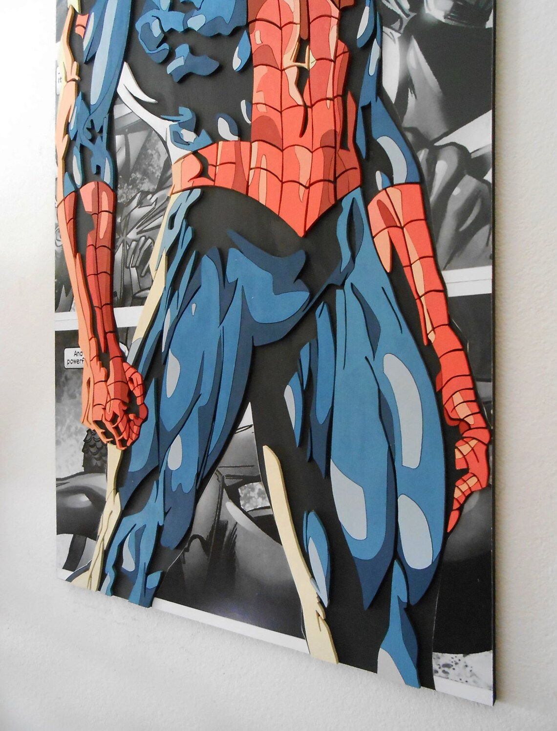 Wallpaper #EGiVFpMBSpphPi3-6QxI5 Spider Man Art Spider Man Wood Wall Art 3D Wall Decor Etsy