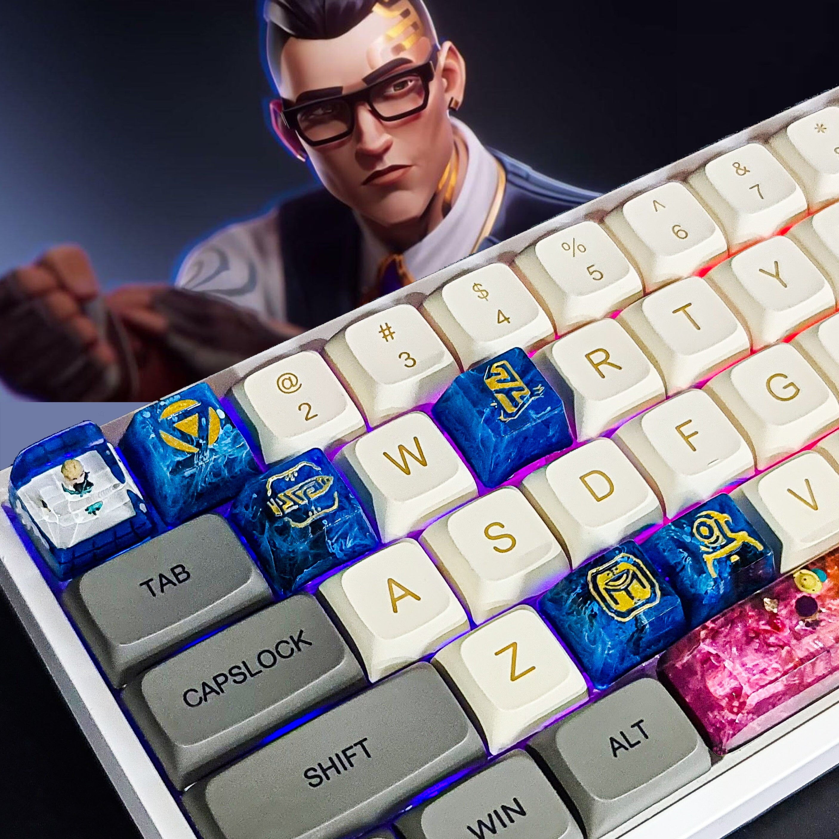 Wallpaper #IBn7FI8BtGB6xQ78y2oW19 Chambers Valorant Keycap Full Set Valorant Artisan Etsy