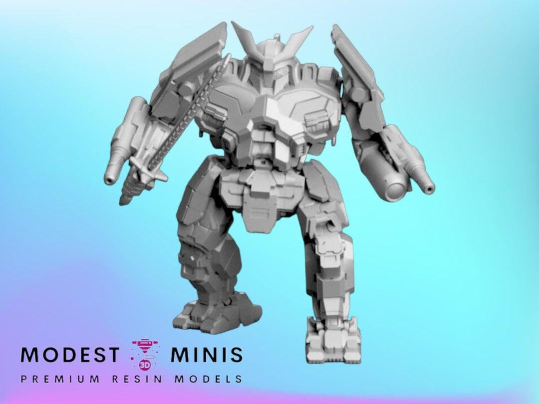 Wallpaper #32cE-5IBSpphPi3-g5LU285 Hatamoto Chi Htm 27t Mech Mini Sci Fi Robot Etsy