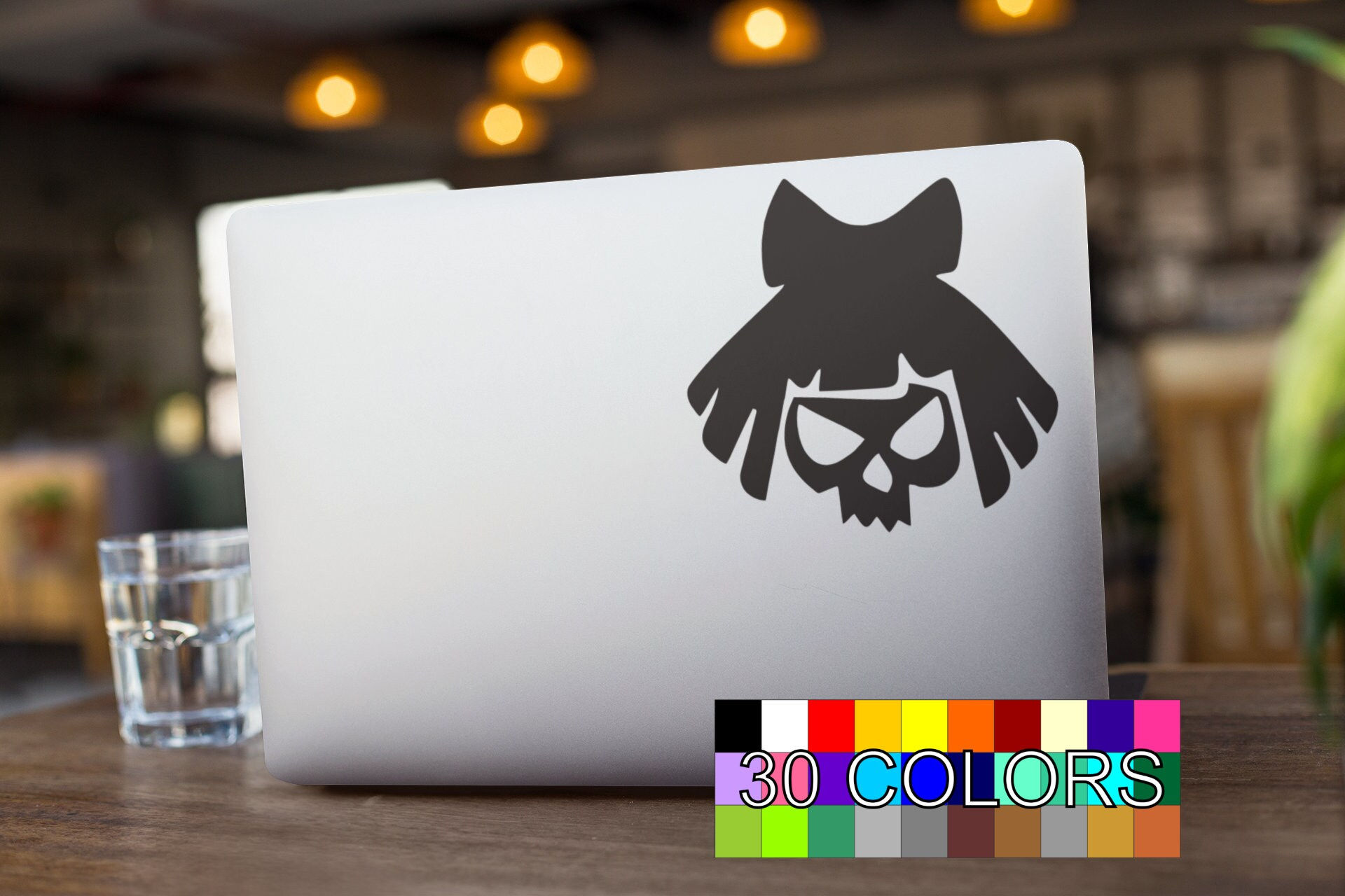 Wallpaper #iH1r9I4Bnwiau_P6Ww-M44 Cyberpunk the Mox Skull Decal 30 Custom Colors Etsy