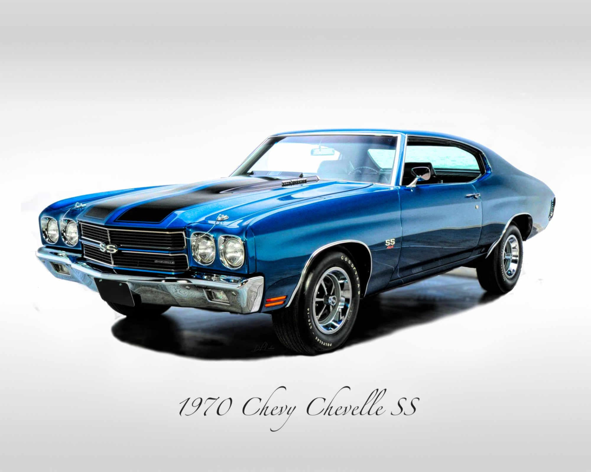 Wallpaper #ahmKN48BtGB6xQ78T6bg52 Classic Cars 1970 Chevy Chevelle Ss Muscle Car Print Etsy