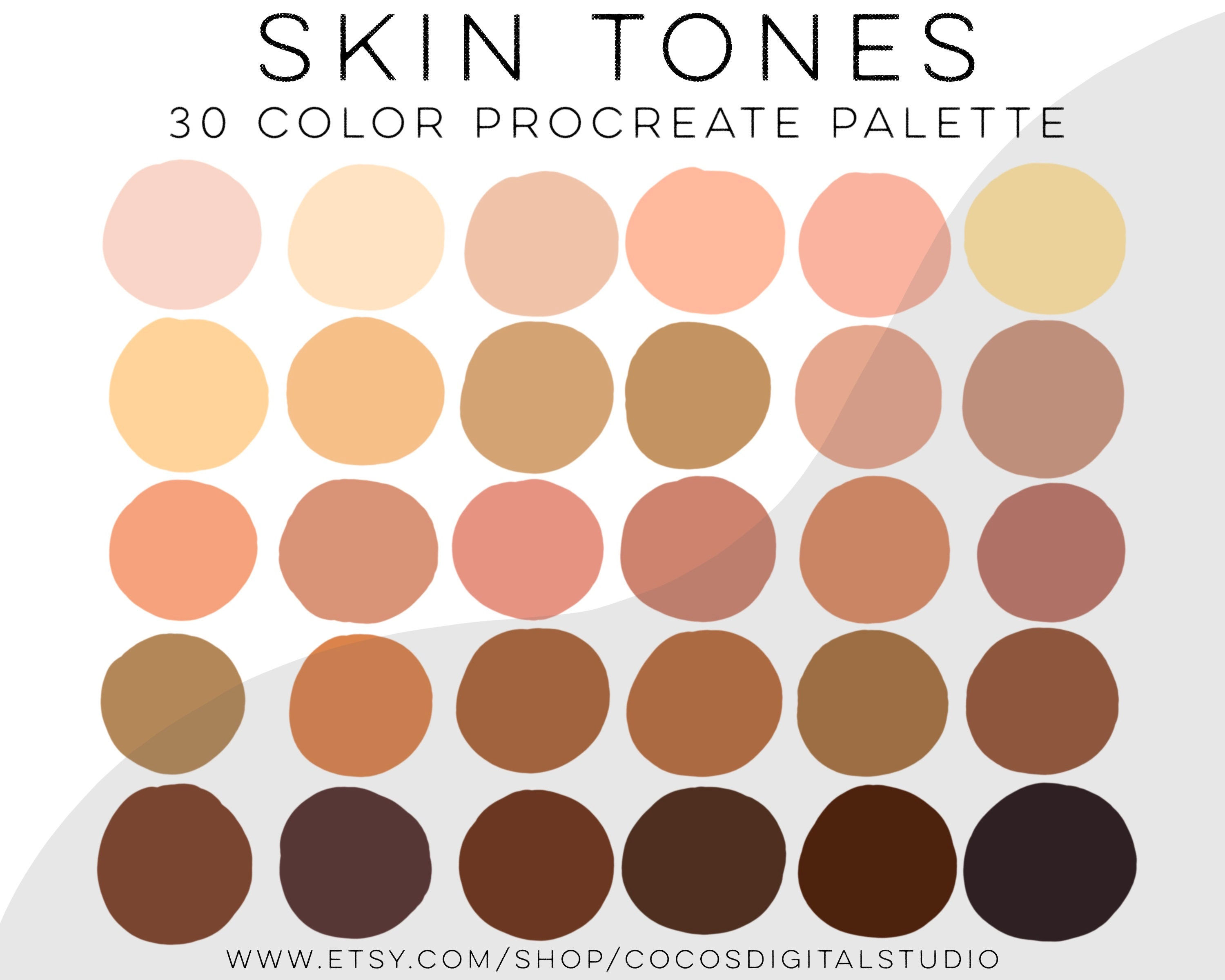 Wallpaper #e3af3 Skin Tone Mixing Chart Create Art with Me