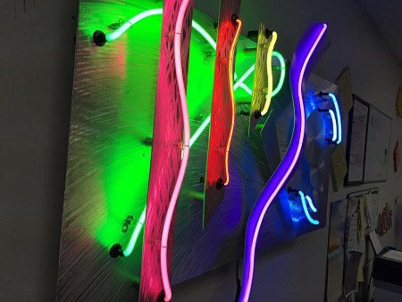 Wallpaper #U7gq25IBJvJKYCmEGfWT16 Contemporary Neon Wall Art Sculpture by World Renowned Neon Artist Tony