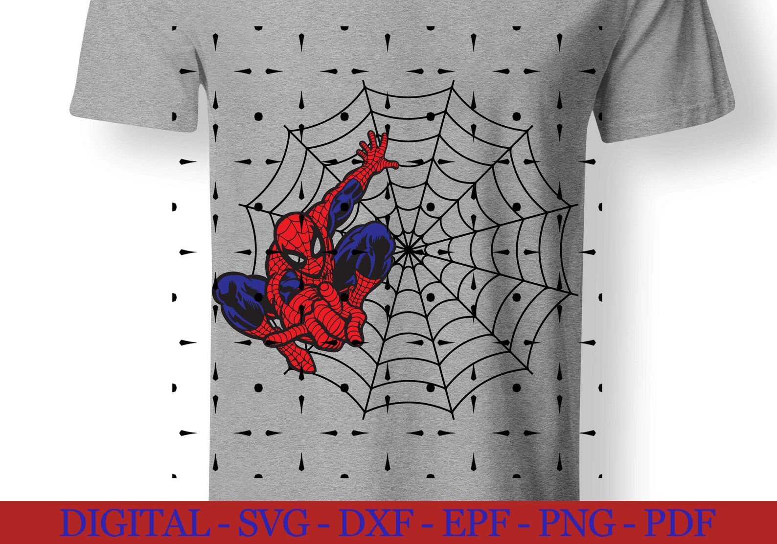 Wallpaper #DmfI_ZIBSpphPi3-PJ00393 Spider Man with Web Svg Png Web Svg Red Suit Svg Images Etsy