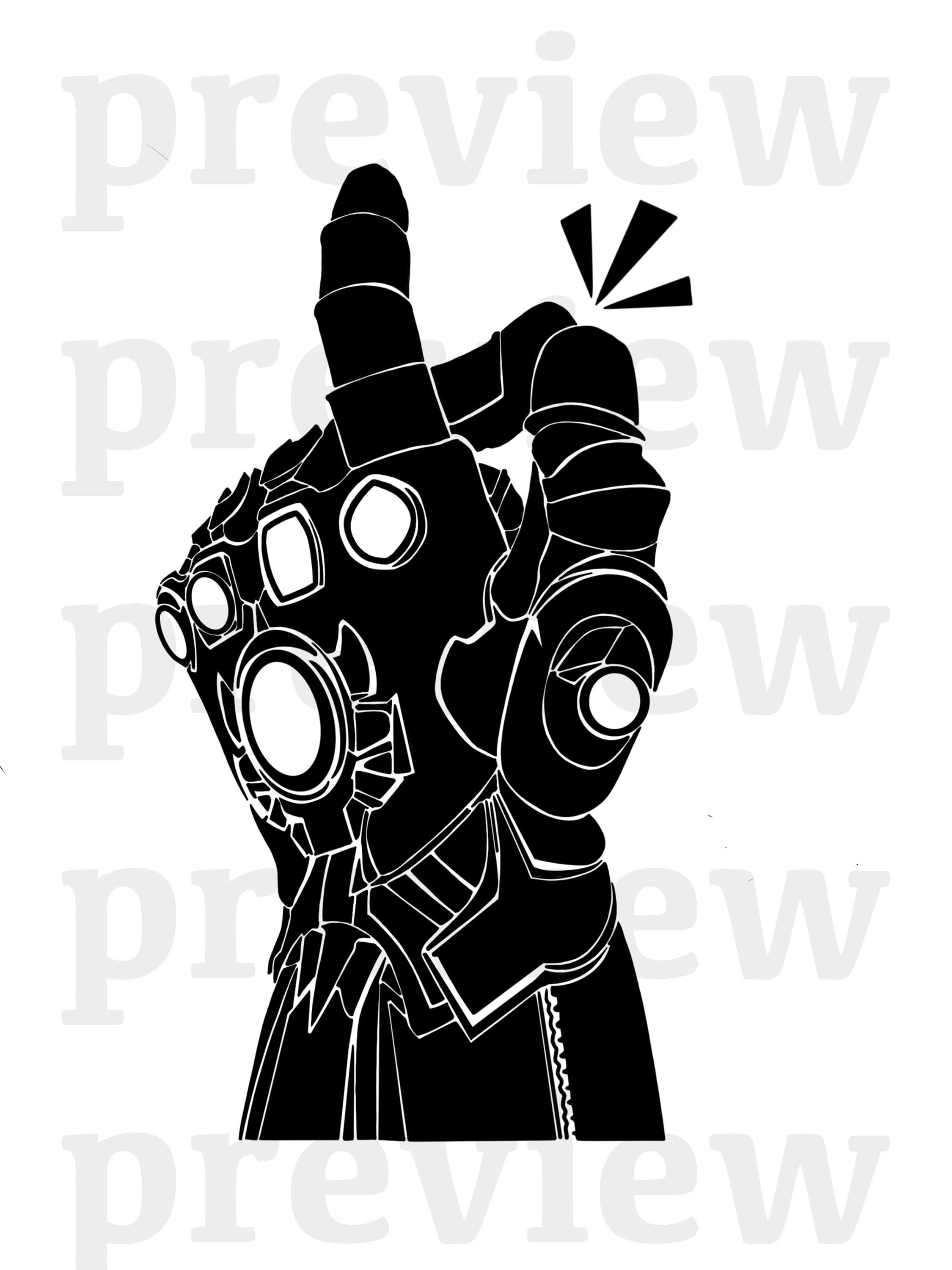 Wallpaper #C6UOOJMBVBiSkHCaT43Q249 Thanos Infinity Gauntlet Glove Svg File Perfect for Cricut Etsy