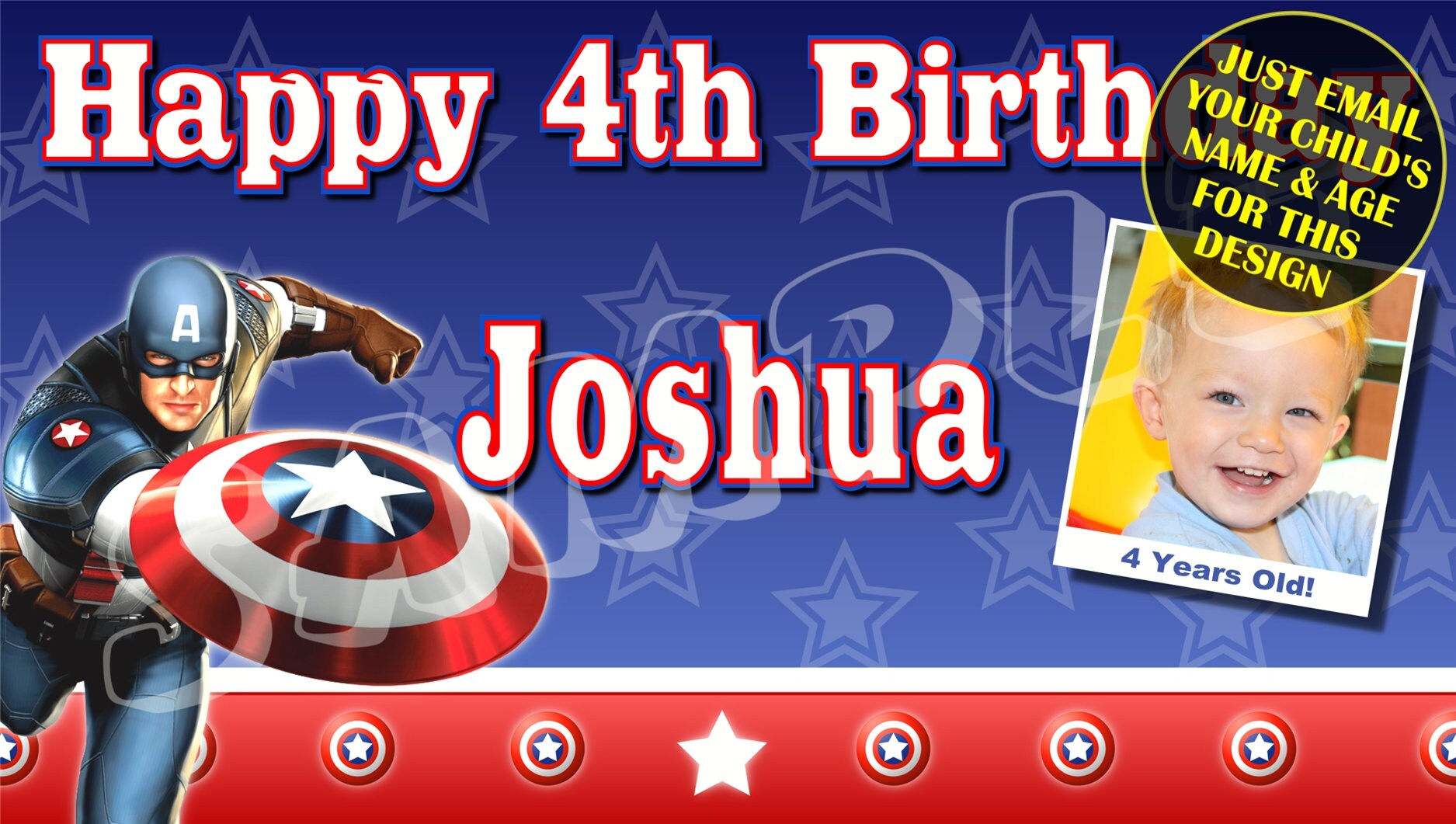 Wallpaper #wHQxwo4B_8f4nGFaiW6B29 Captain America Happy Birthday Banner Birthday Banner Etsy