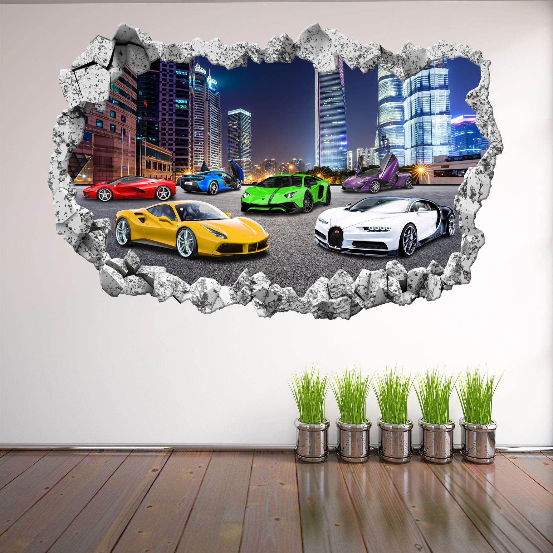 Wallpaper #O33s9I4Bnwiau_P6MRHO9 Super Sports Cars Supercar Wall Stickers Mural Decal Poster Etsy Uk