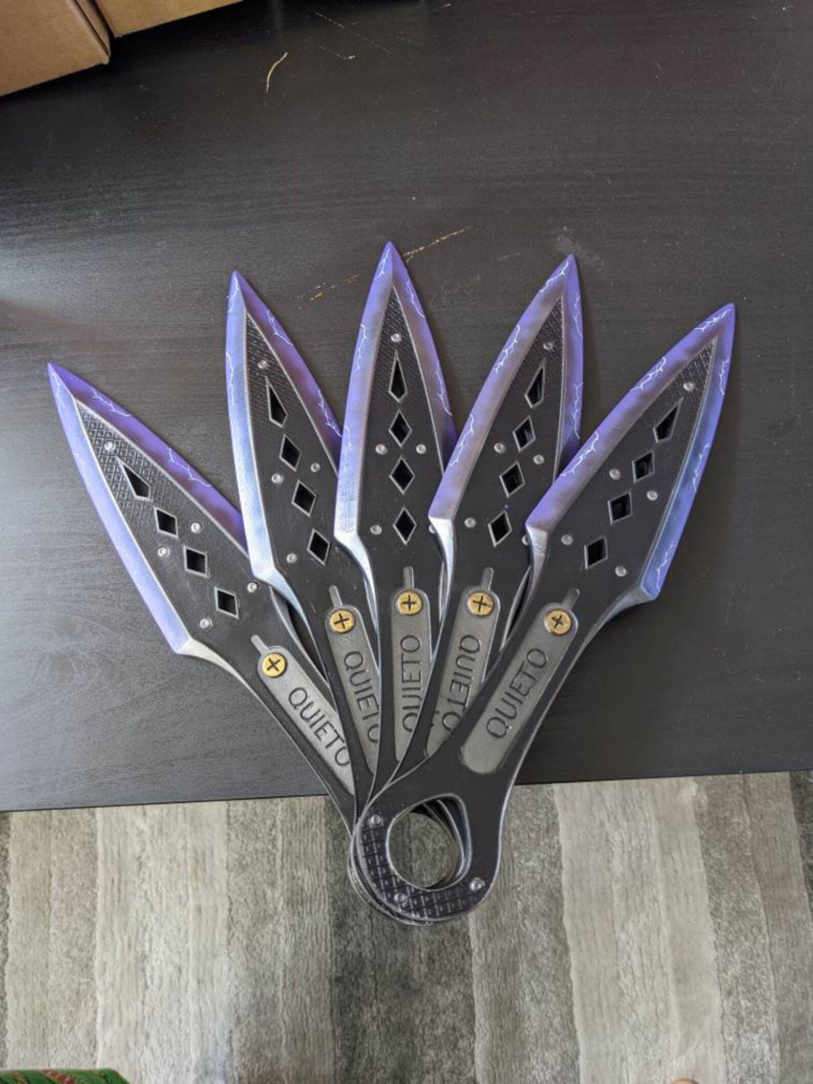 Wallpaper #uXSUv44B_8f4nGFaM2w020 Apex Legends Wraith Heirloom Kunai Cosplay Knife Dagger Etsy