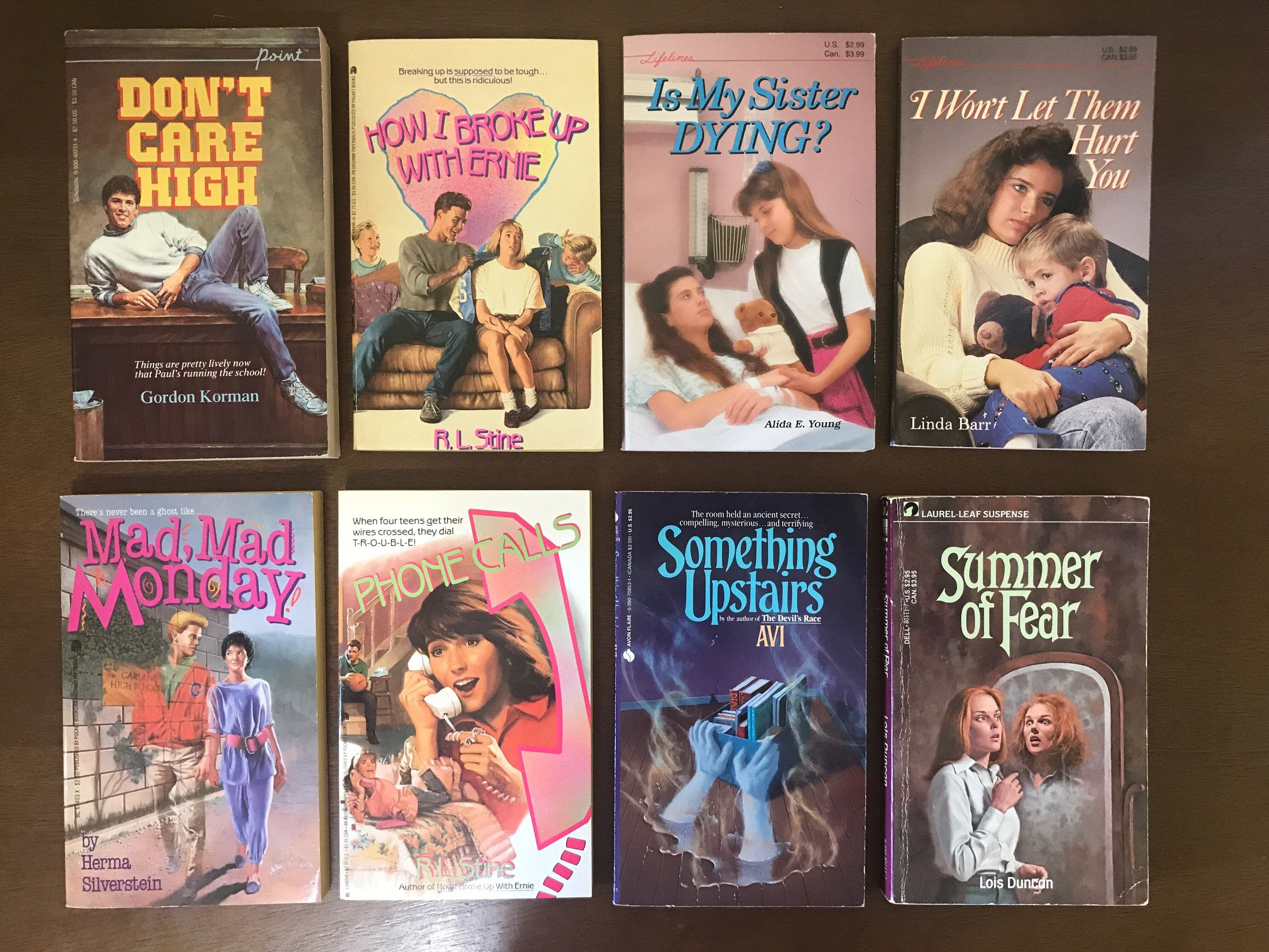 Wallpaper #bGeY_ZIBSpphPi3-Mpyn226 Various Titles Lifelines Point Books 80s 90s Young Teen Novels Etsy