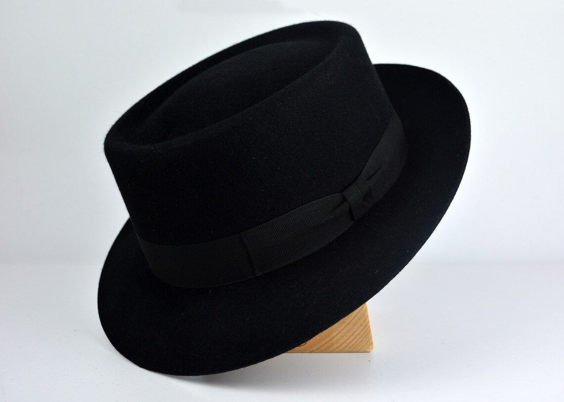 Wallpaper #PmfbDpMBSpphPi3-3OwJ352 Fedora the Mercury Black Trilby Hat Men Fedora Hat for Etsy