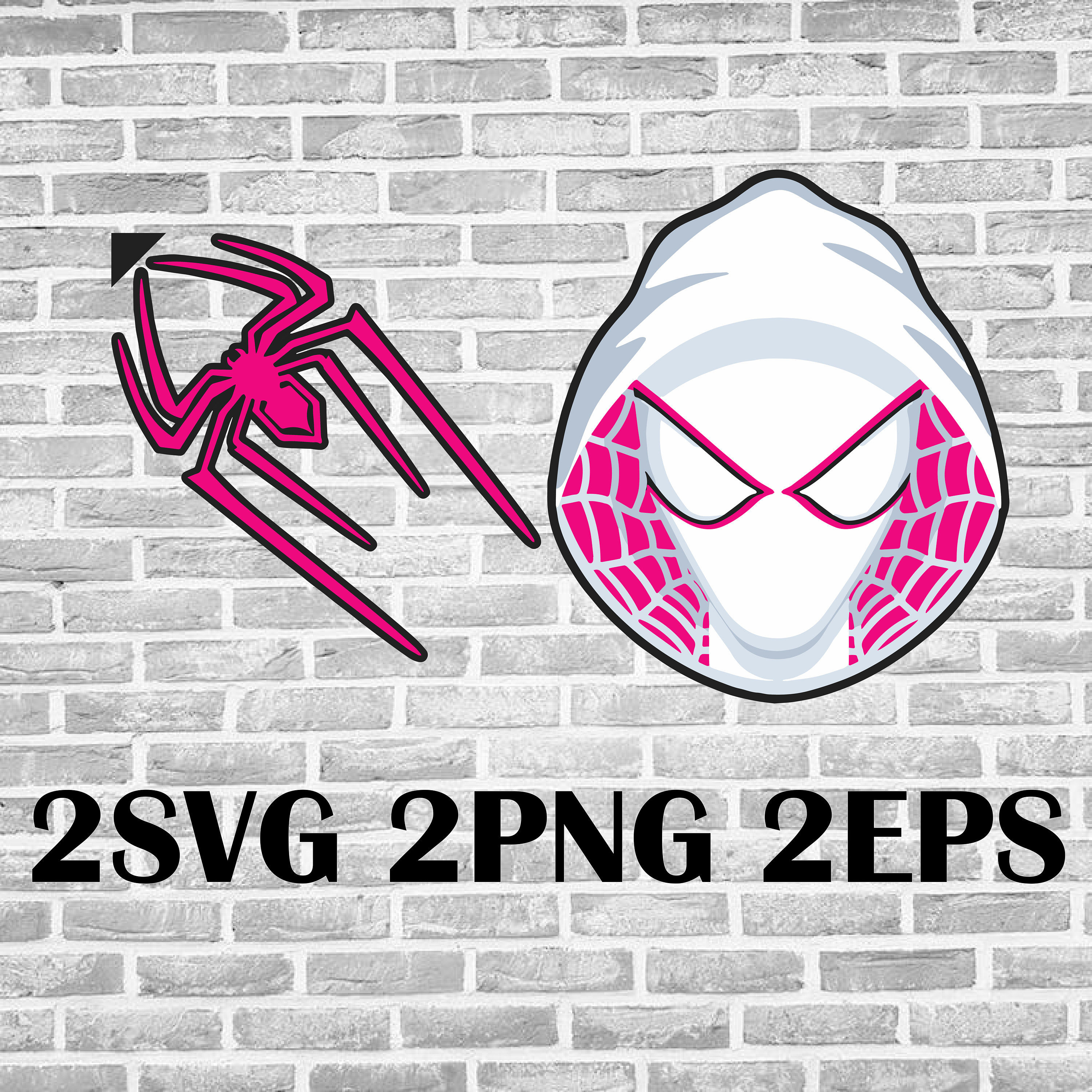 Wallpaper #a_RNOpMBKFX8bn3rUnhb71 Spider Gwen Svg Png Eps Etsy