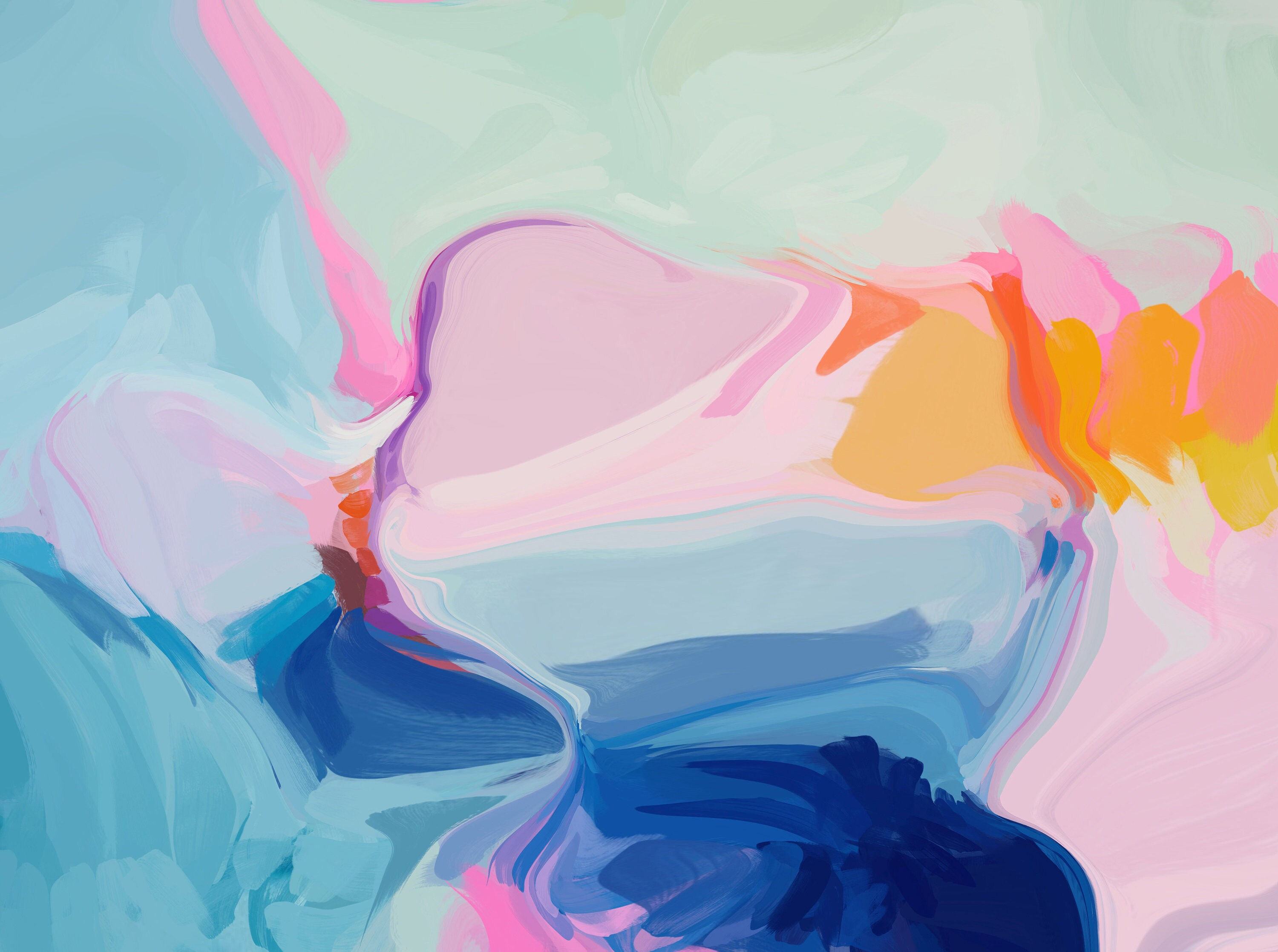 Wallpaper #DLjRPpIBJvJKYCmEuM3i41 Large Abstract Art Colorful Art Abstract Canvas Print Large Modern