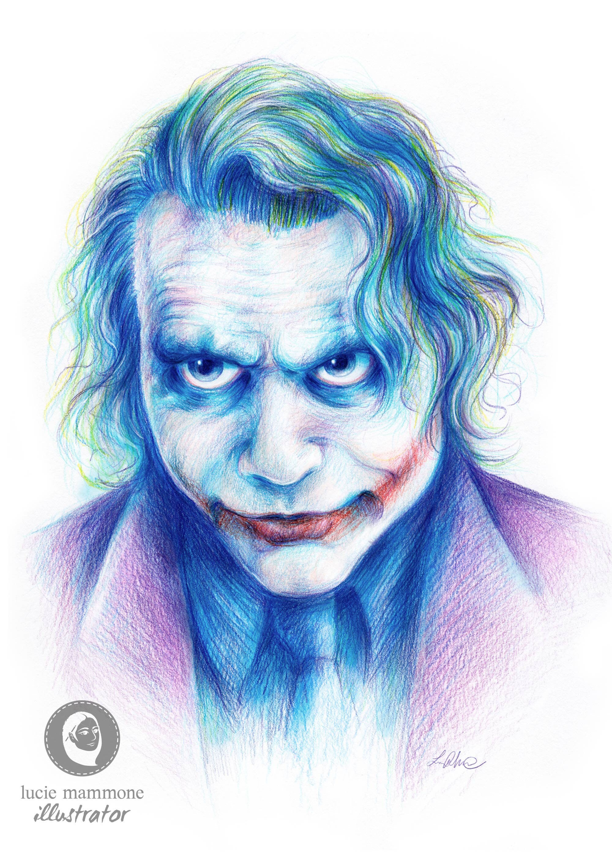 Wallpaper #UxouUZMB1yWOL4qg54He57 The Joker Heath Ledger Giclee Art Print Pop Culture Etsy Australia
