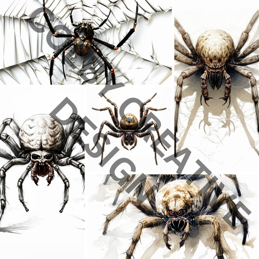 Wallpaper #k_RZOpMBKFX8bn3rE3j0156 Creepy Spiders Clip Art 25 Images 300 Dpi Commercial Use Creepy Crawly