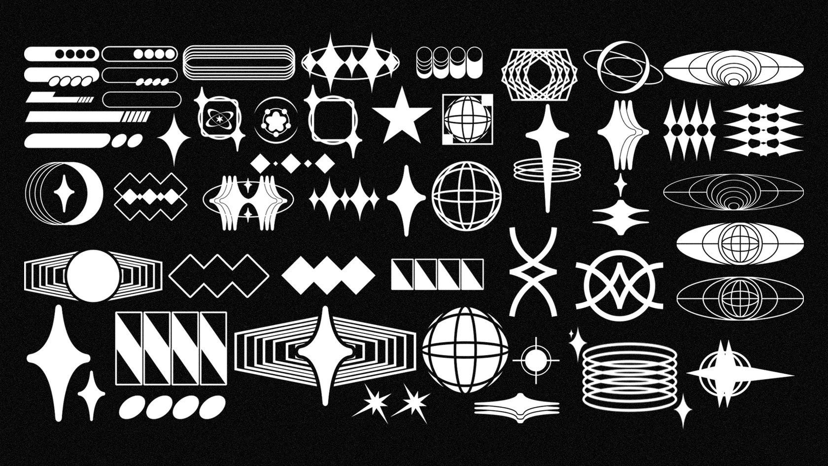 Wallpaper #dRkxMo8BtGB6xQ78lZec4 Cyberpunk Shapes and Vectors Pack Download Now Etsy