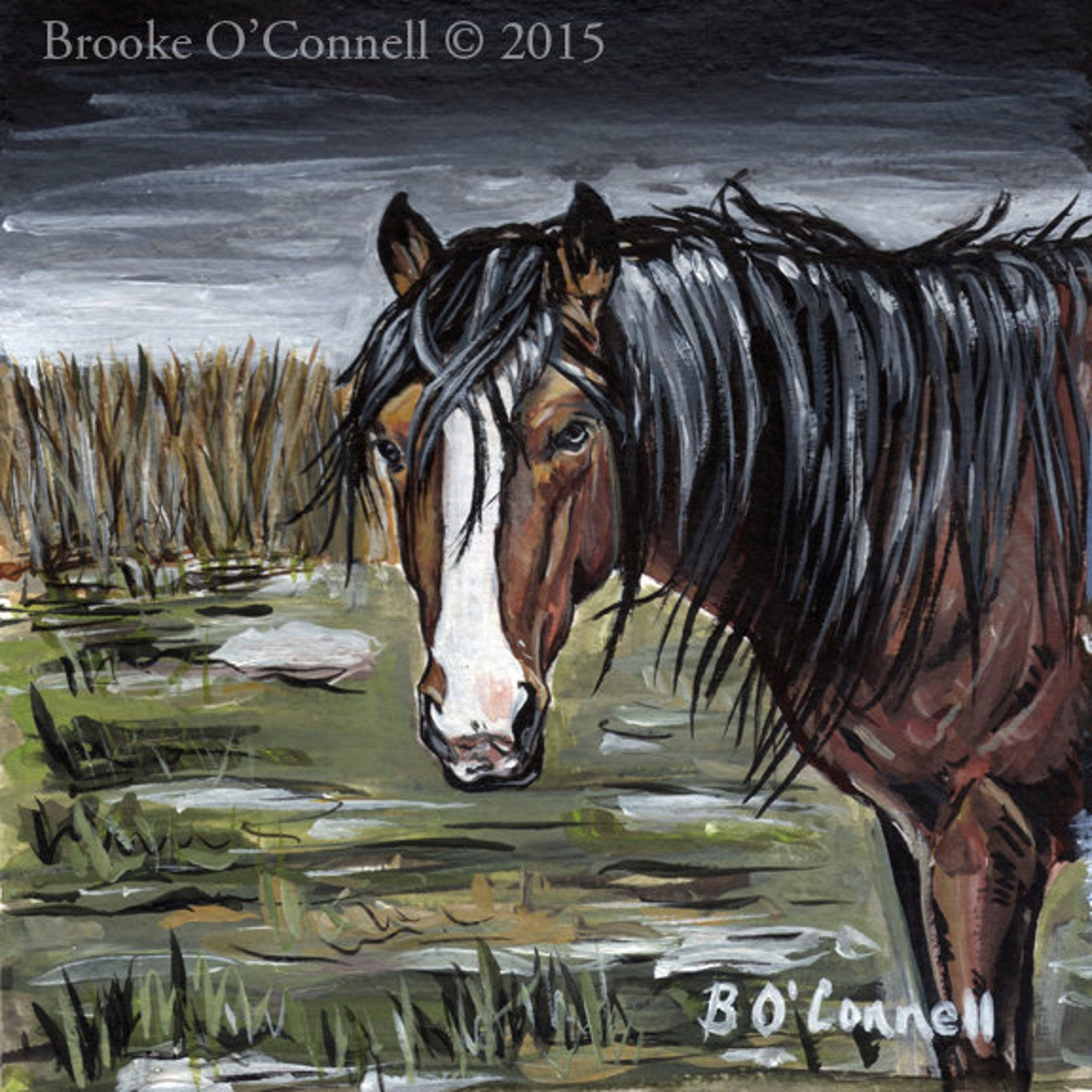 Wallpaper #hHP9ho4BFI5NbQksJSBe6 Wild Mustang Horse Art Horse Painting Cowboy Design Animal Etsy