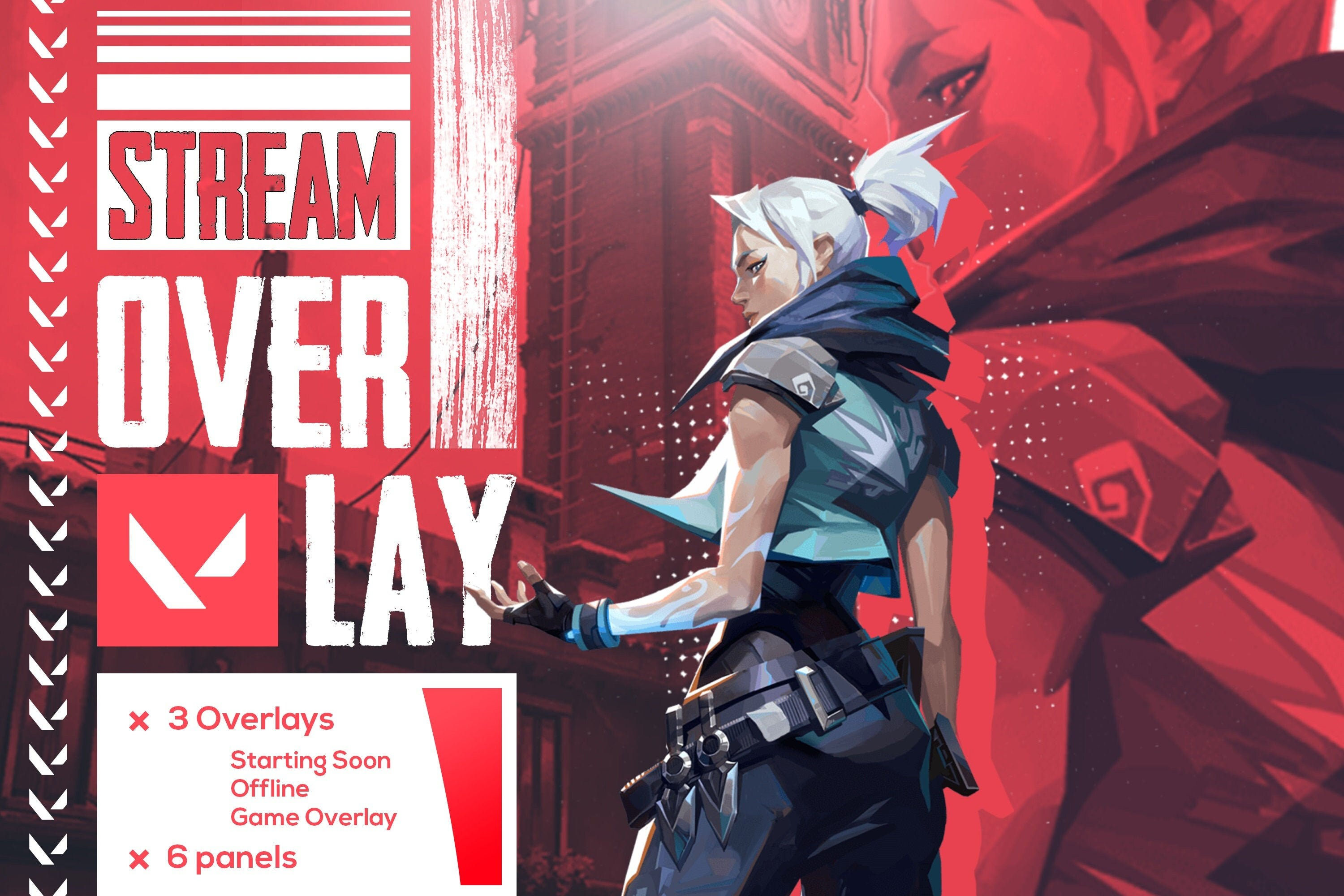 Wallpaper #bme_6ZIBSpphPi3-ekMU109 Valorant Stream Overlay Pack 3 Overlays 6 Panels Etsy