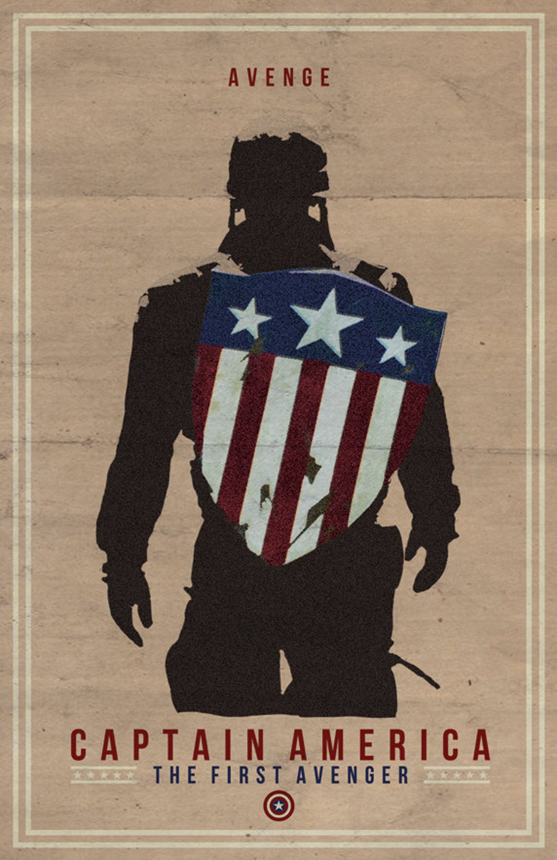 Wallpaper #4B1nKpMBlOZrFDOktMNj263 Captain America Film Poster Etsy