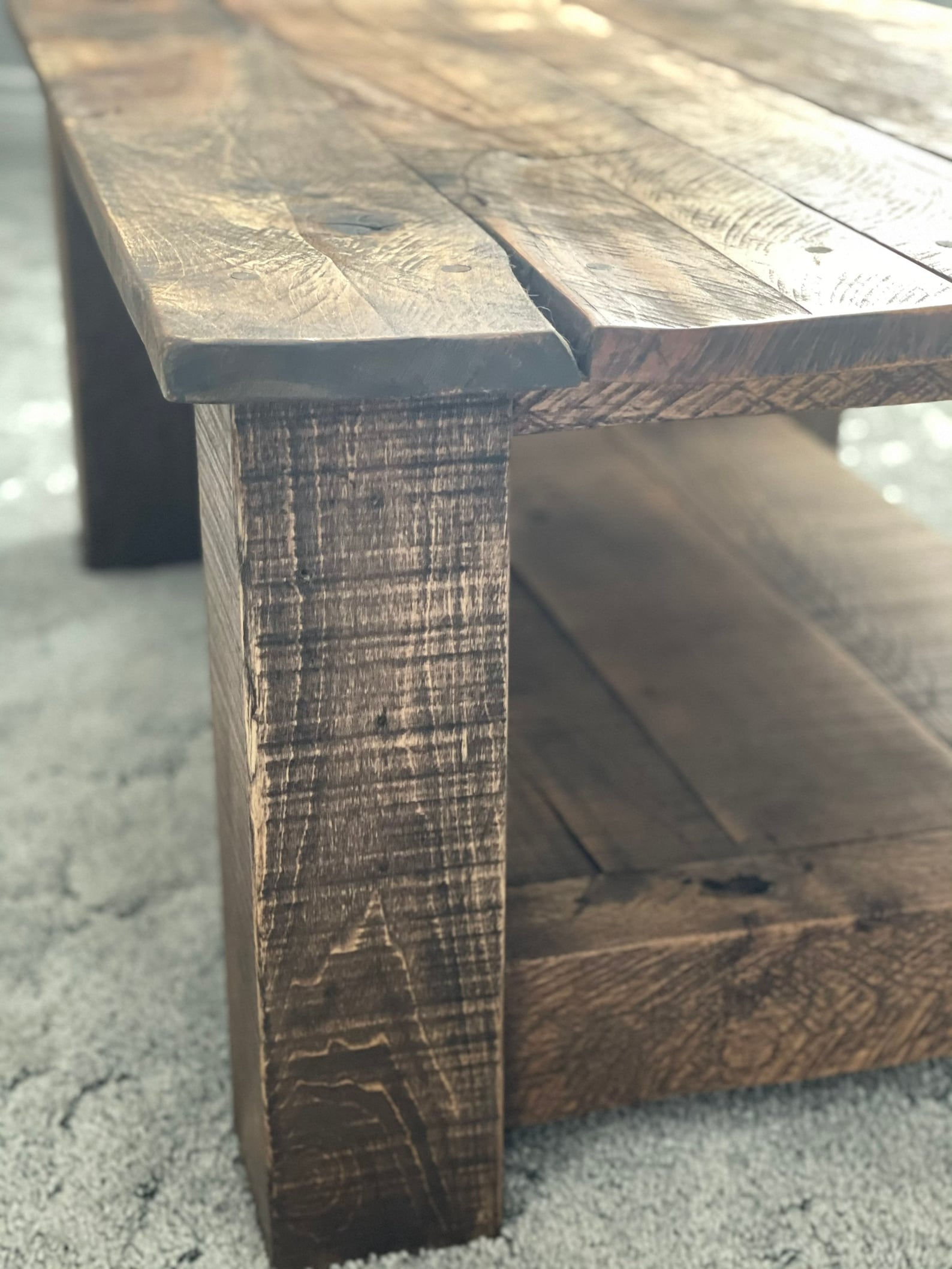 Wallpaper #527C0 Barn Wood Coffee Table Reclaimed Heritage Collection