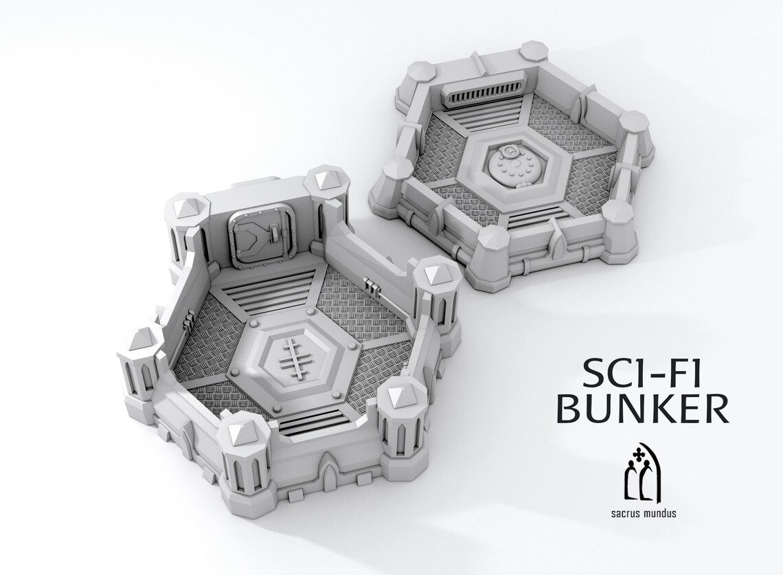 Wallpaper #F2gVHZMBSpphPi3-LCUb220 Sci Fi Bunker Scenery Terrain for War Games 28mm32mm Etsy