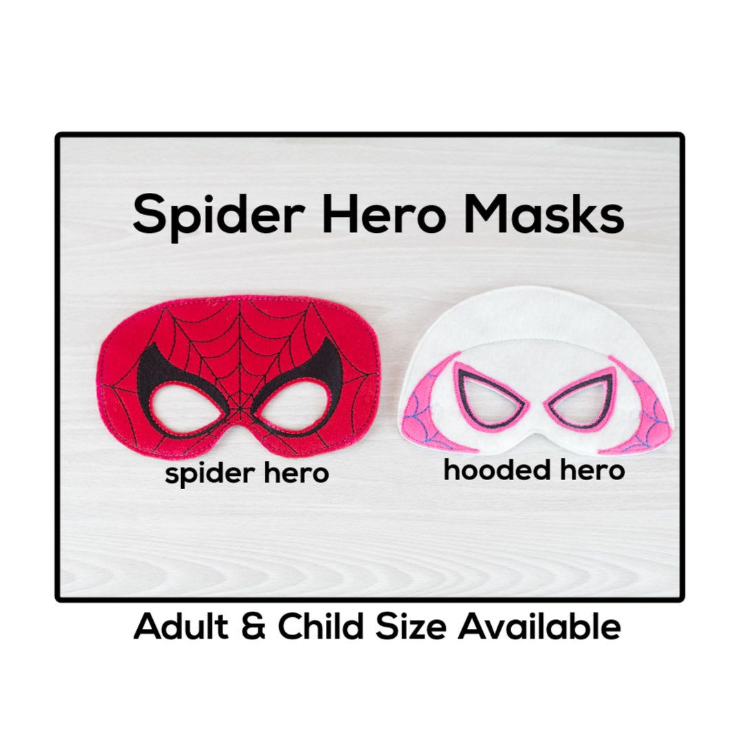 Wallpaper #4vQTOpMBKFX8bn3rknfp187 Spider Hero Masks Adult or Child Size Felt Mask Costume Creative