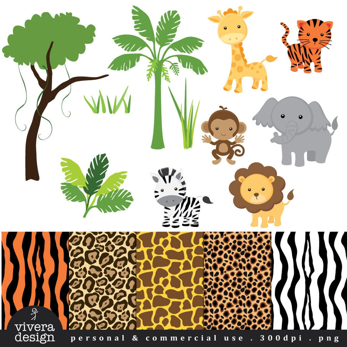 Wallpaper #03c4b Happy Jungle Safari Birthday Our Amhiraya Studio