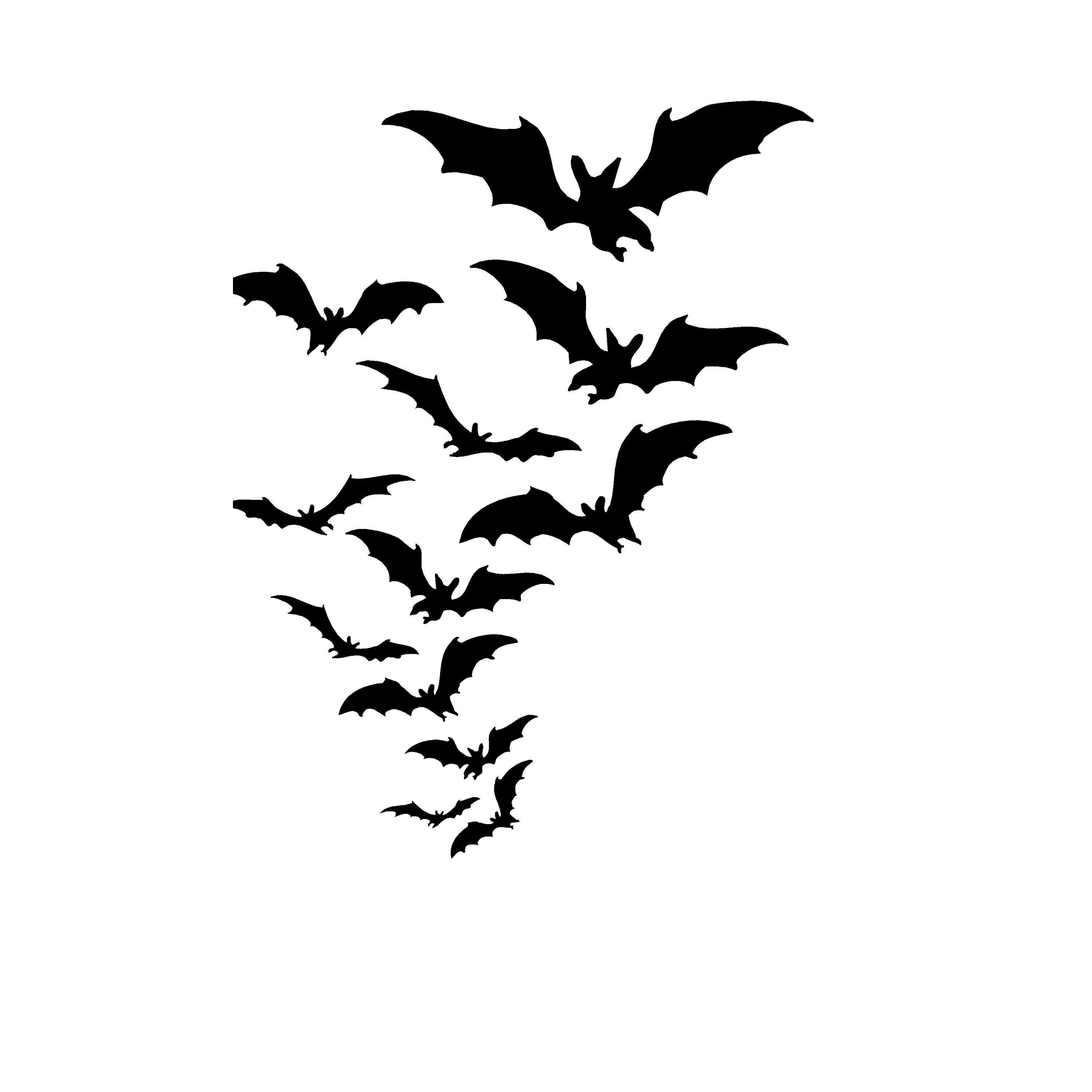 Wallpaper #80b81 Halloween Moon Bats Clipart Halloween Clipart Bats Etsy