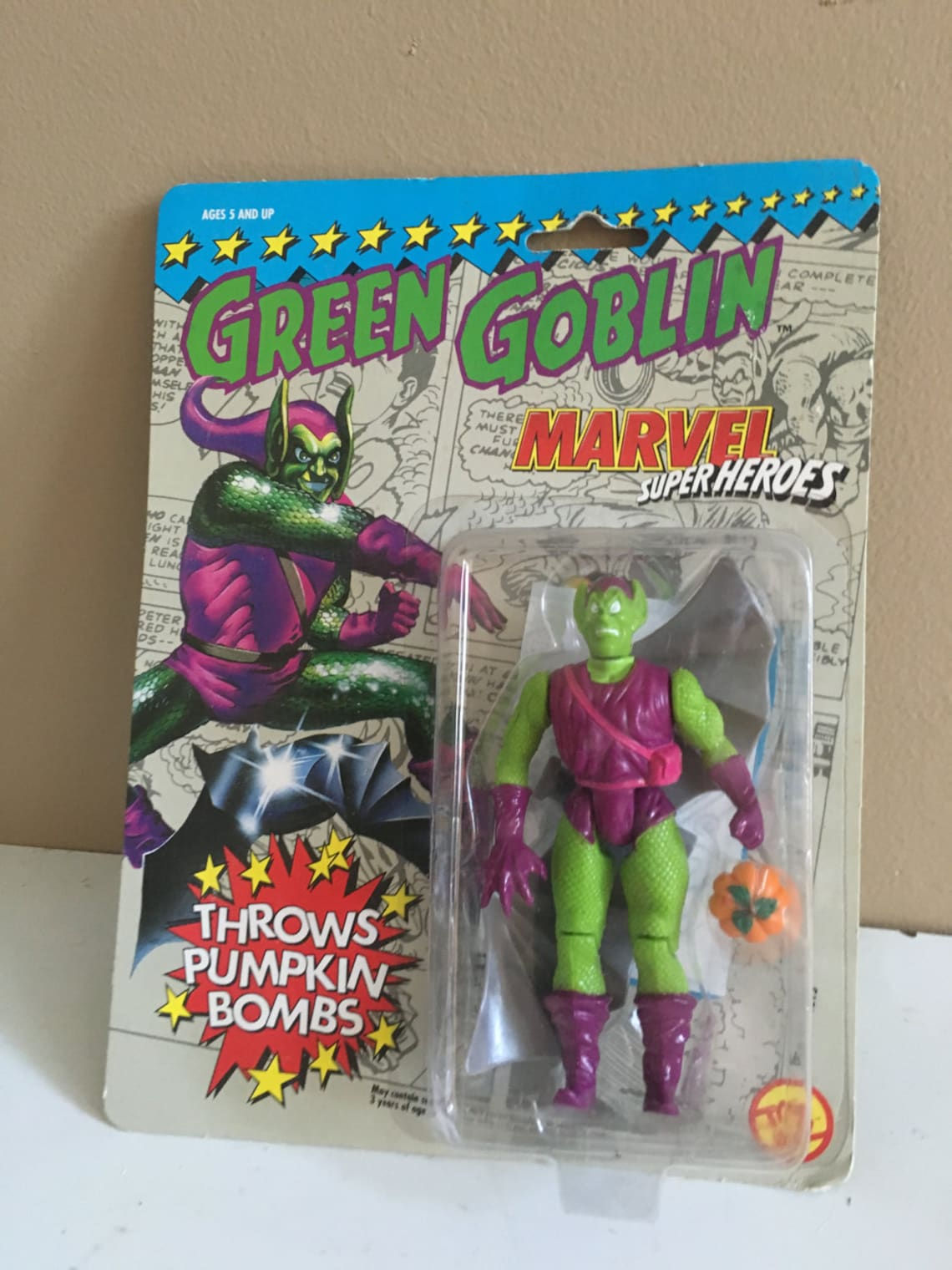 Wallpaper #GkAxMJMBJhL2WPbaVMA6399 Early 1990s Green Goblin Action Figure Still in Packing Etsy
