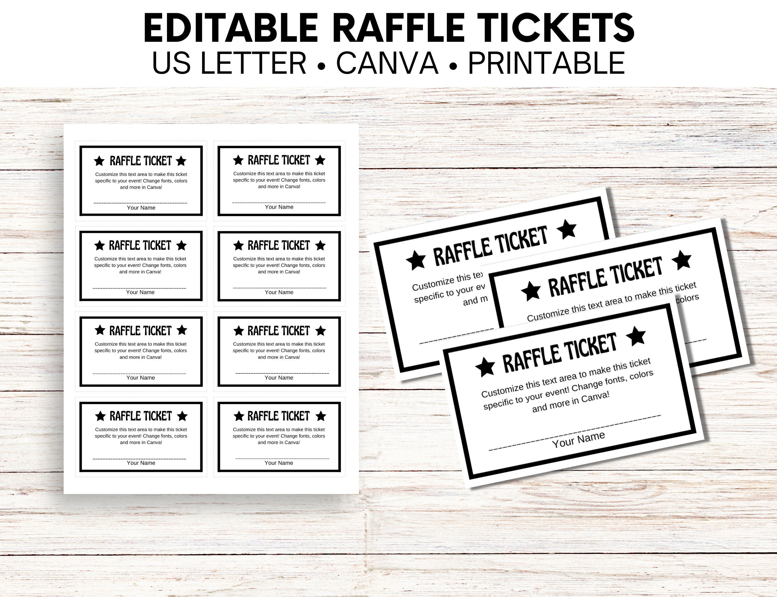 Wallpaper #58496 Free Printable Raffle Ticket Templates