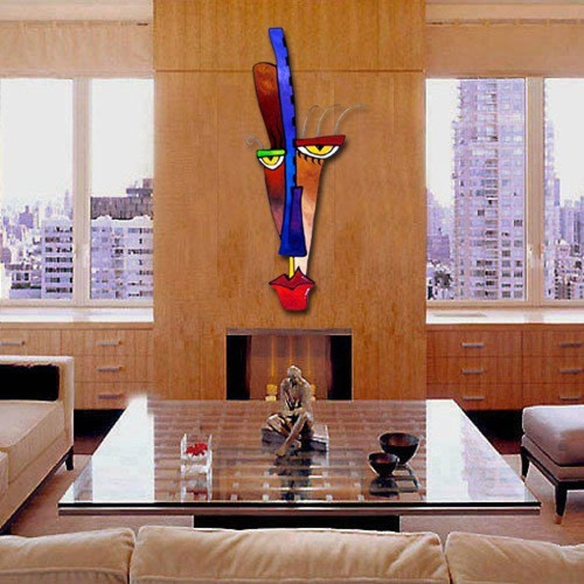 Wallpaper #i2hpFpMBSpphPi3-fwvy228 Modern Art Sculpture Abstract Painting Colorful Contemporary Etsy
