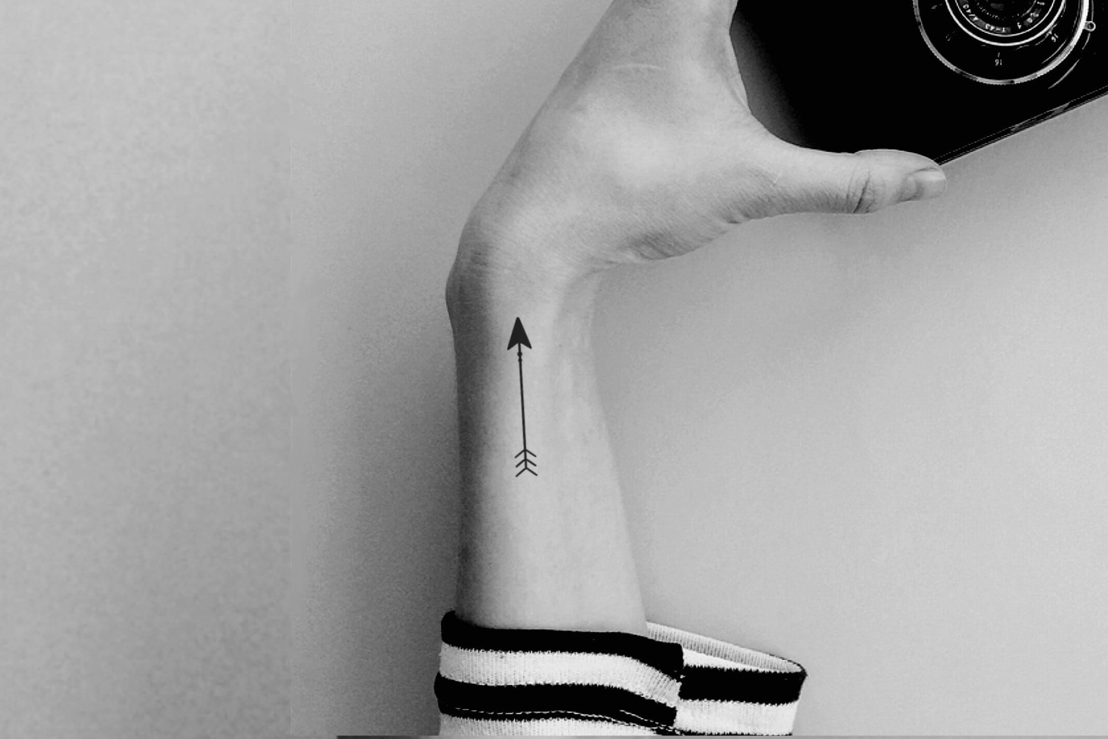 Wallpaper #4c39a 75 Best Arrow Tattoo Designs Meanings Good Choice for 2019