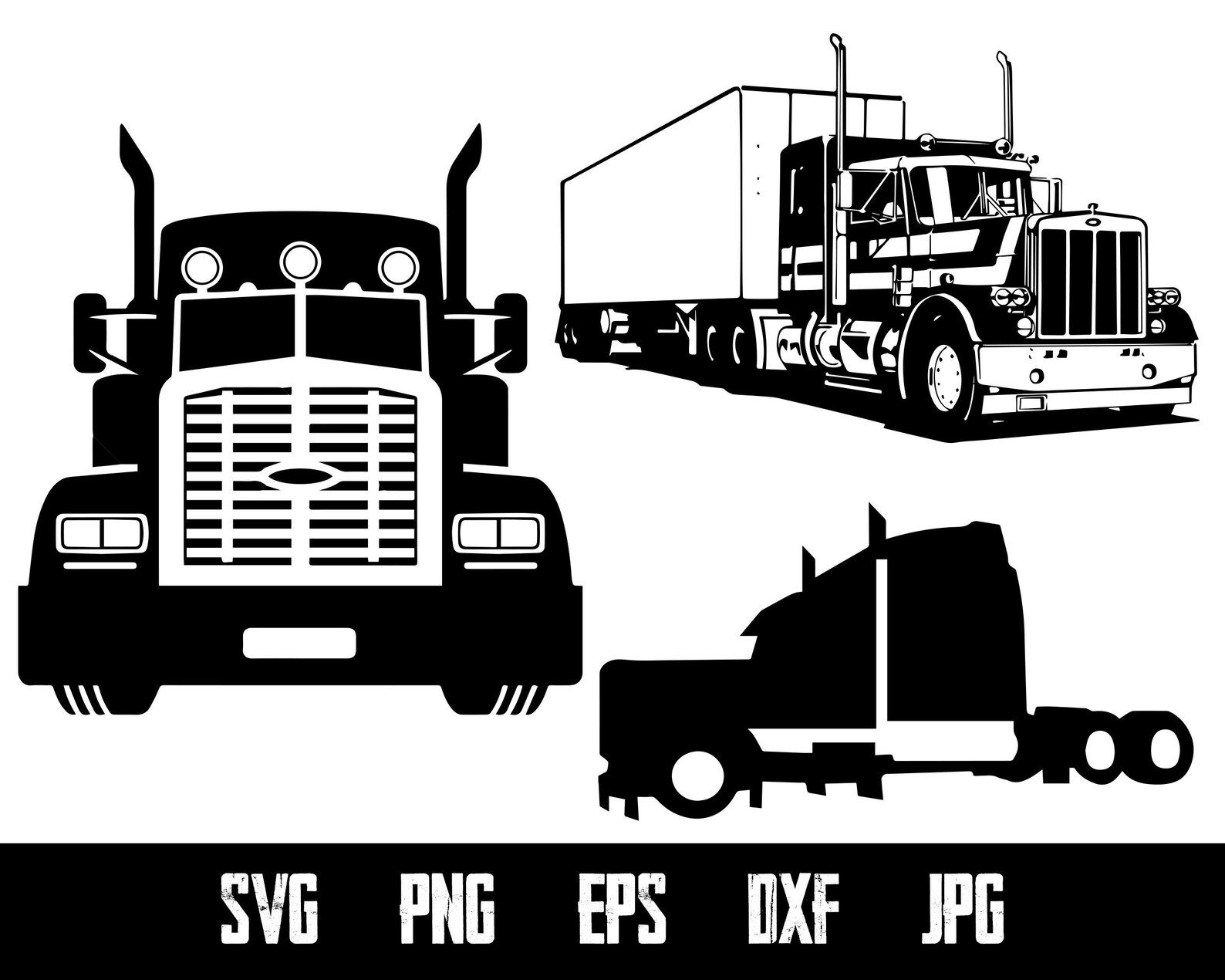 Wallpaper #2e3a0 Cars Mack Truck Vector Digital Decals Clipart Eps Jpg Png Pdf Etsy