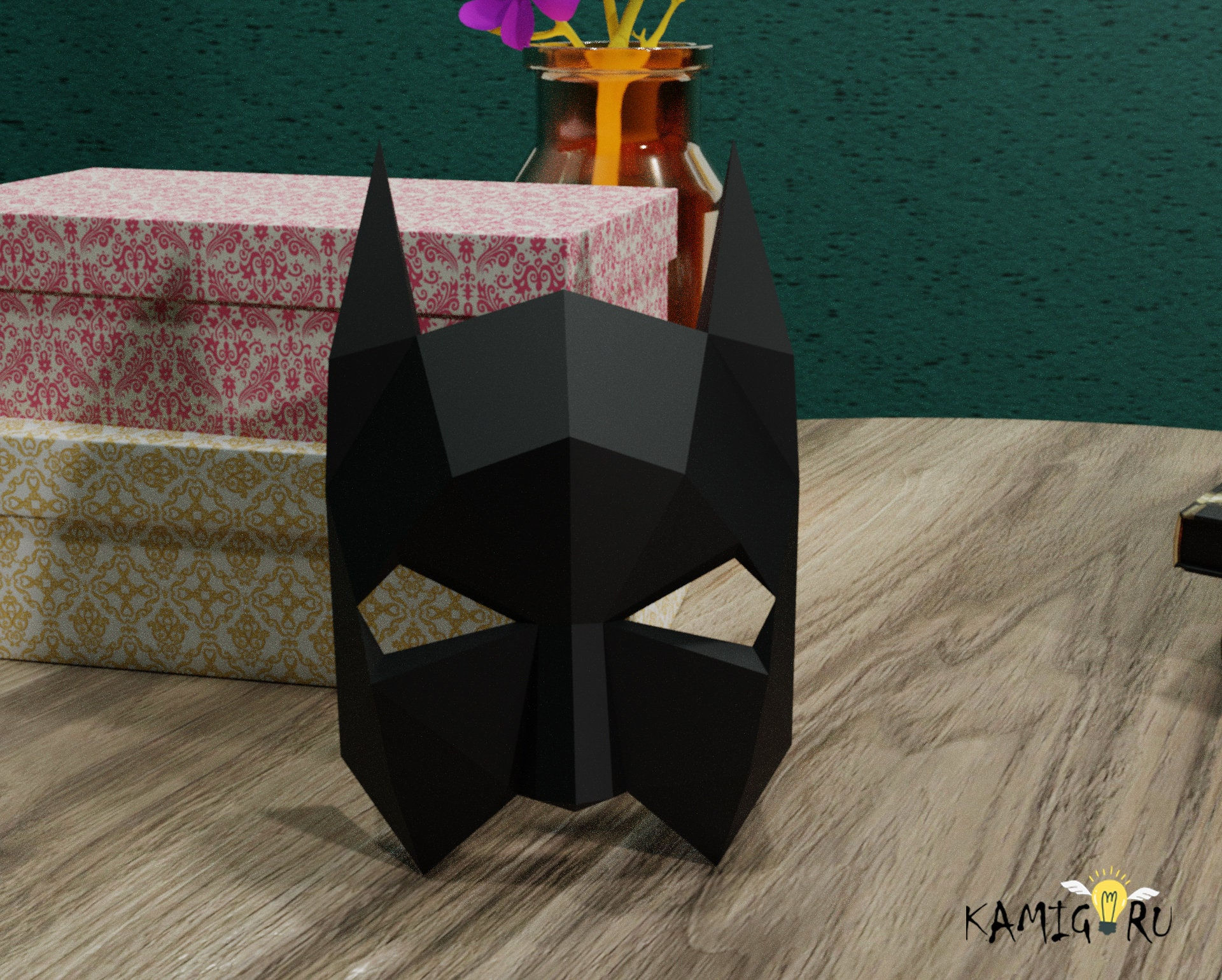 Wallpaper #PxlkHo8BtGB6xQ78anmk26 Batman Mask Pdf Diy Halloween Paper Mask Low Poly Sculpture Etsy