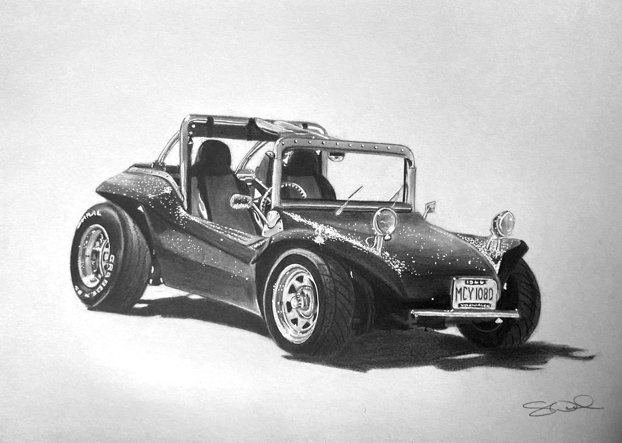 Wallpaper #oBkcOI8BtGB6xQ78rKda50 Custom Car Drawing Hand Drawn Car Portrait Personalised Etsy
