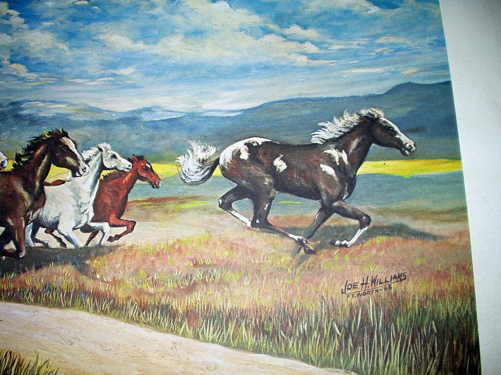 Wallpaper #hHP9ho4BFI5NbQksJSBe8 Wild Mustang Horses Galloping Along the Western Plains Artist Etsy