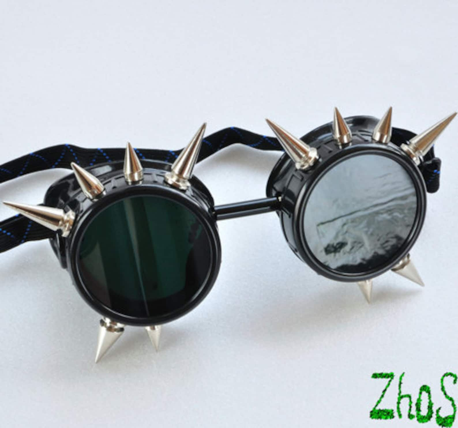 Wallpaper #-31O8I4Bnwiau_P6fgU_22 Cyber Goth Goggles Glasses Spikes Cyberpunk Industrial Noise Etsy