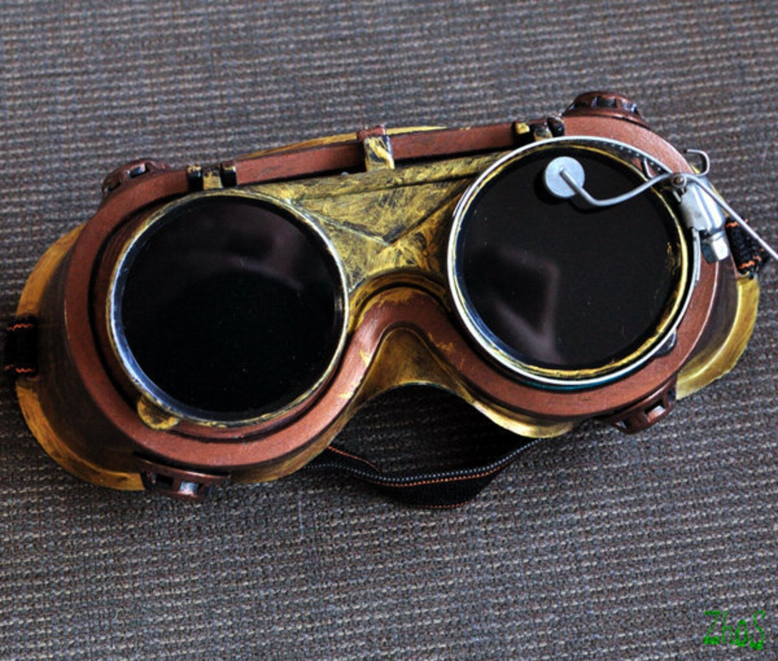 Wallpaper #-31O8I4Bnwiau_P6fgU_55 Steampunk Cosplay Anime Cyber Goggles Etsy