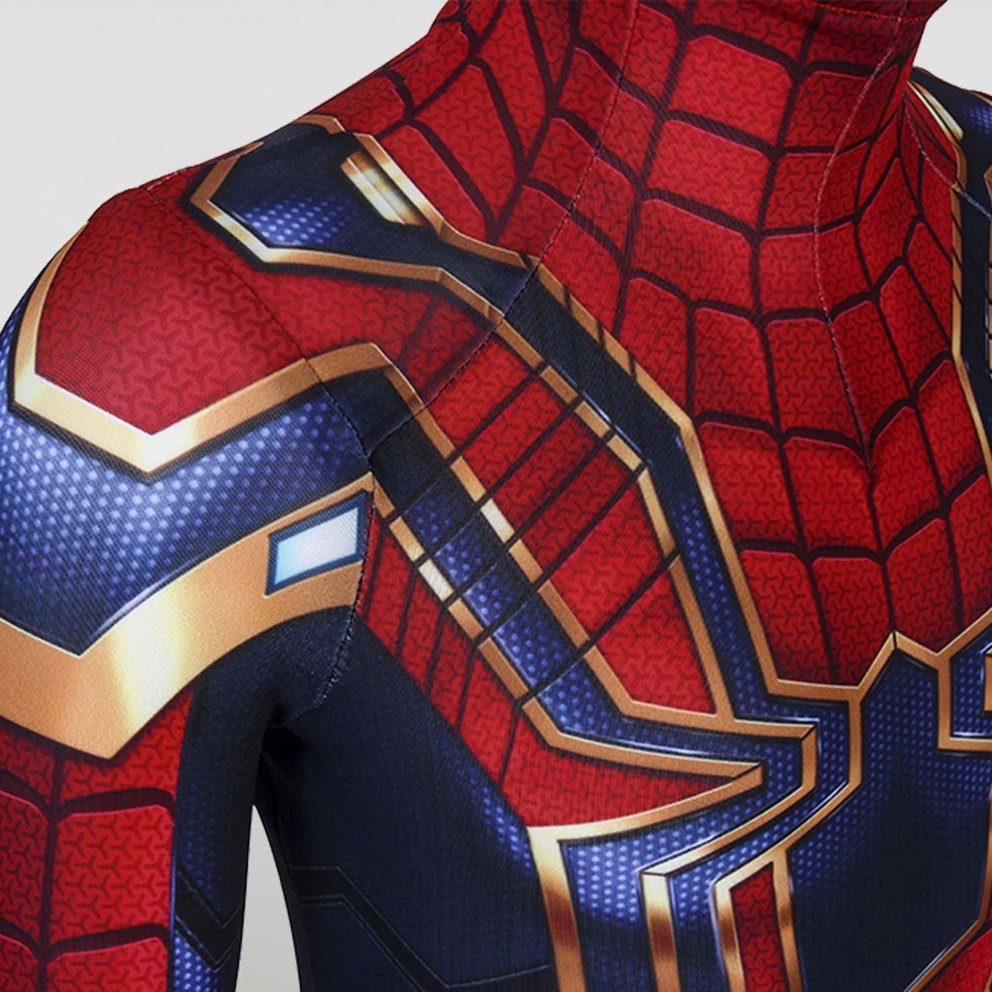 Wallpaper #Zn1G8o4Bnwiau_P6_Qsl42 Iron Spiderman Kostum Cosplay Anzug Kinder Peter Parker Etsy
