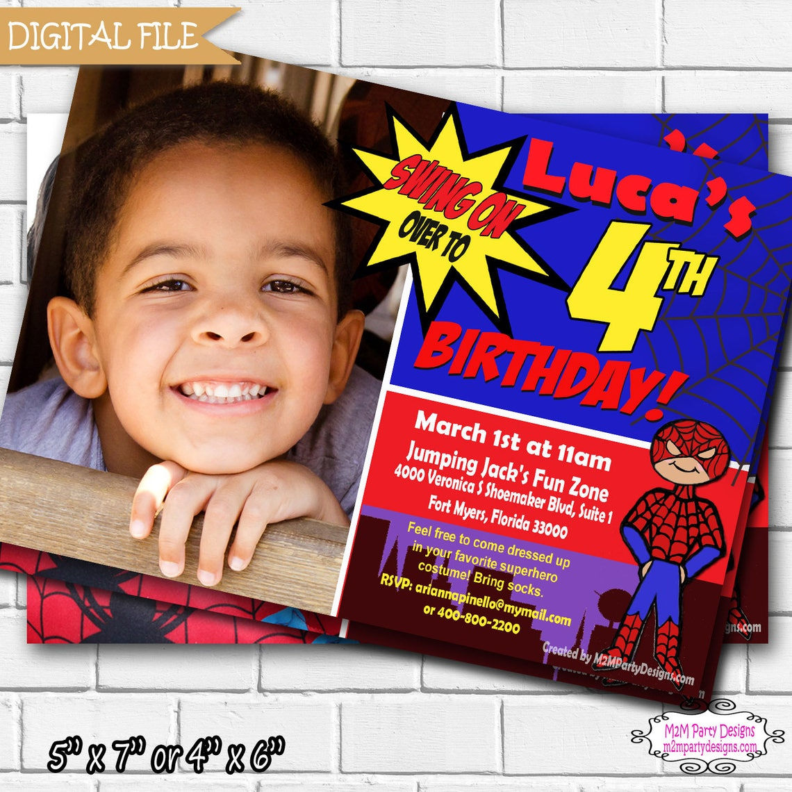 Wallpaper #JxVKNpMB-CQNECa20icS85 Spidey Spider Man Birthday Invitation Super Heroes Printable Etsy