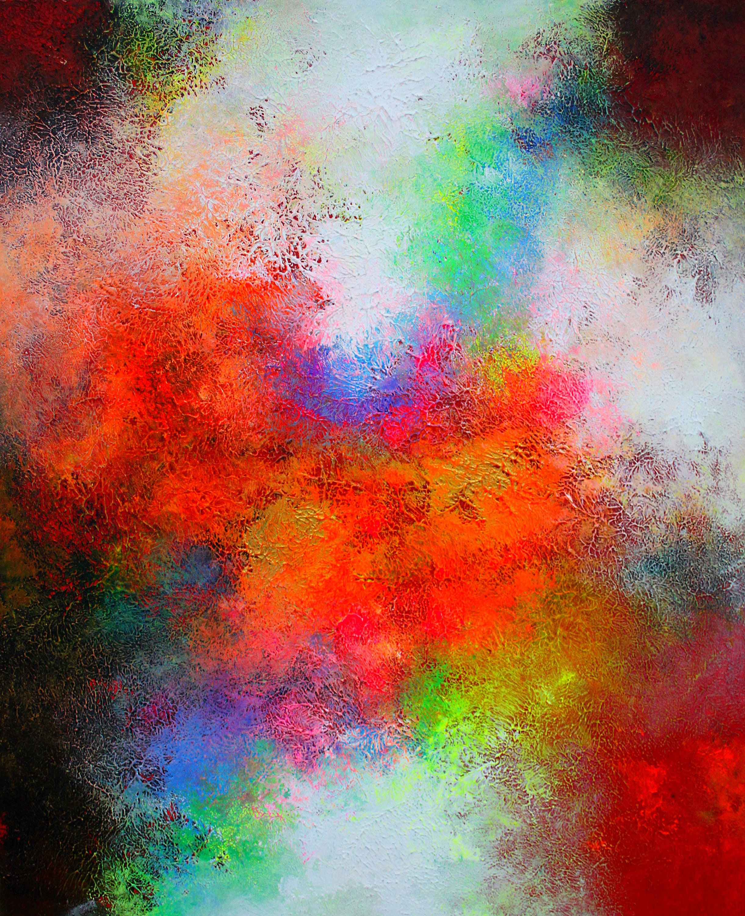 Wallpaper #BGcL6JIBSpphPi3-SDu_26 Red and White Abstract Painting Large Wall Art Abstract Art Acrylic