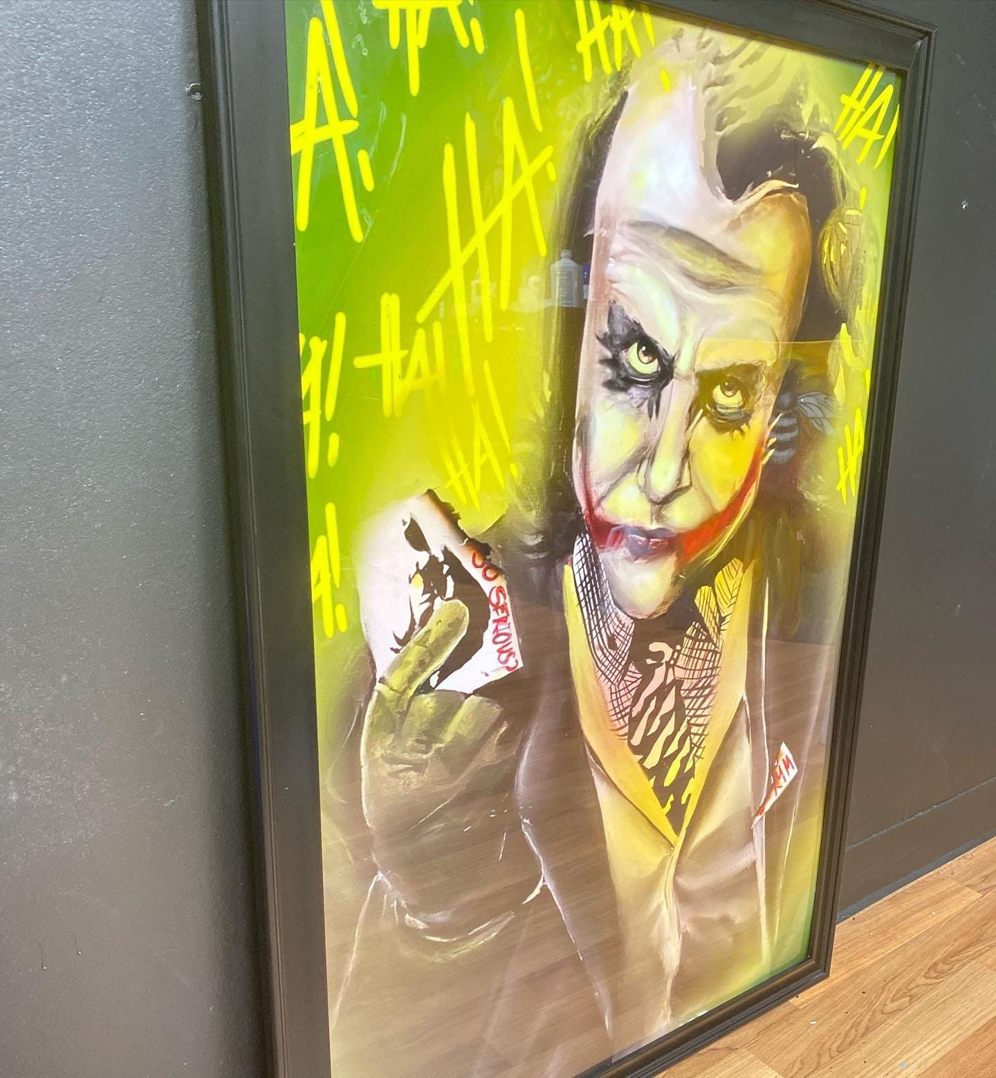 Wallpaper #LVgVNJMBzN9vxX34dDur251 Blacklight Custom Joker Postersprints of My Original Painting 4x6