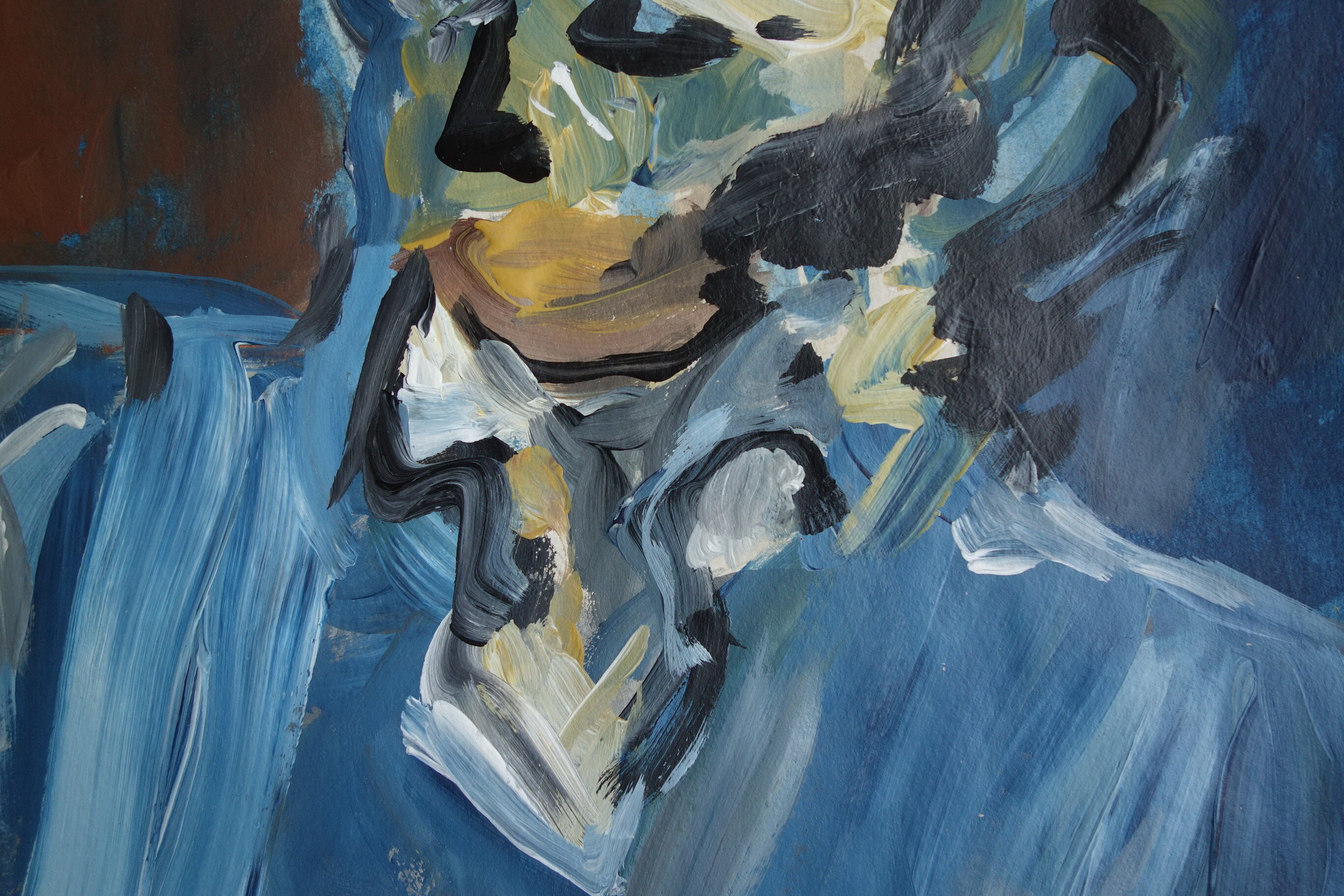 Wallpaper #SWeu7pIBSpphPi3-HV6n262 Fine British Expressionist Painting Portrait Signed Marked Etsy