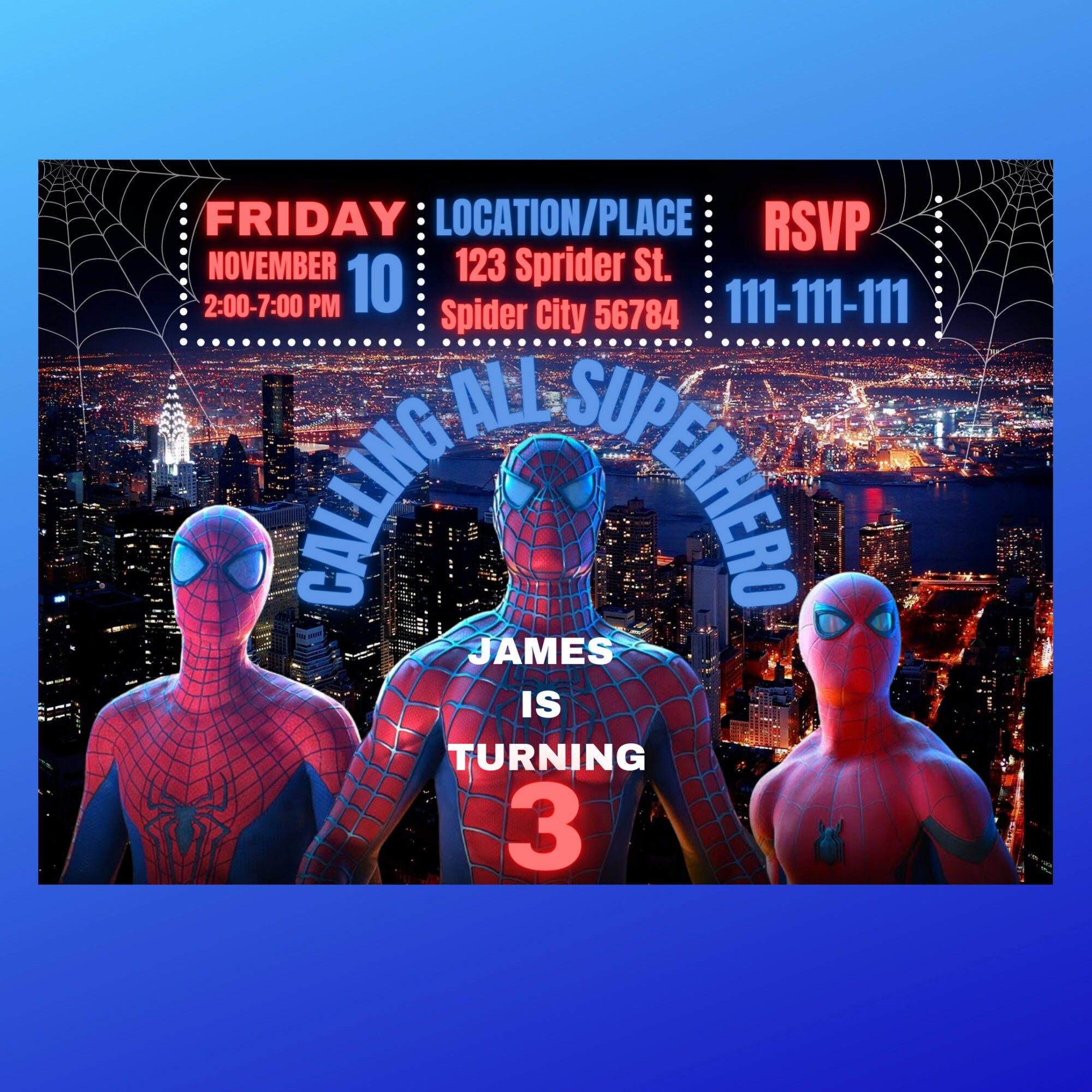 Wallpaper #1hkLOo8BtGB6xQ7886vA45 Spiderman Invitation Spiderman Birthday Invitation Instant Etsy