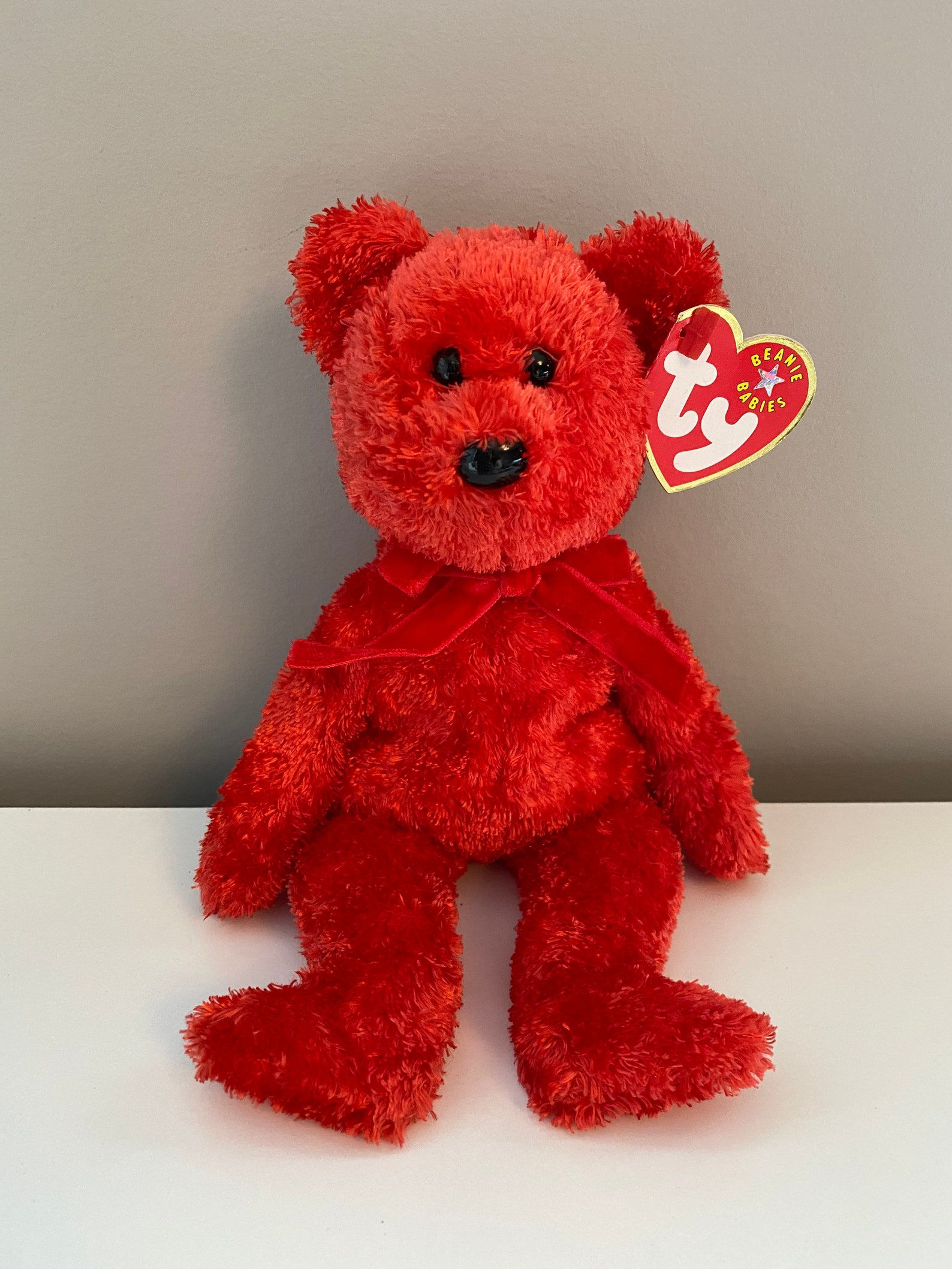 Wallpaper #SzHiNZMB5zzyi_yY6liz352 Ty Beanie Baby Sizzle the Red Bear 85 Inch Etsy