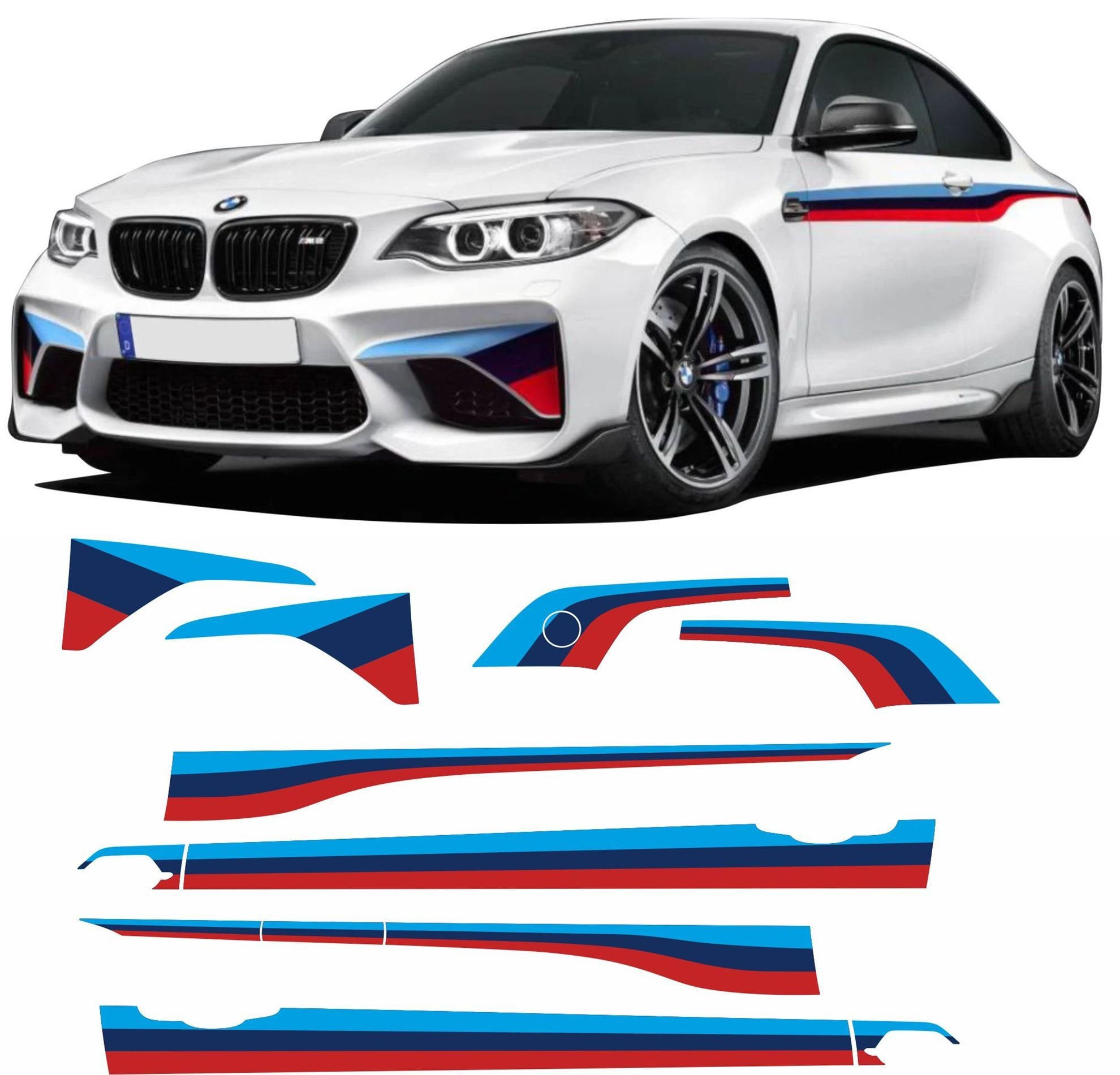 Wallpaper #9QPSZZMBpyOg8YnEWtm730 BMW M2 F87 M Performance Front Side and Rear Stripes Etsy Australia