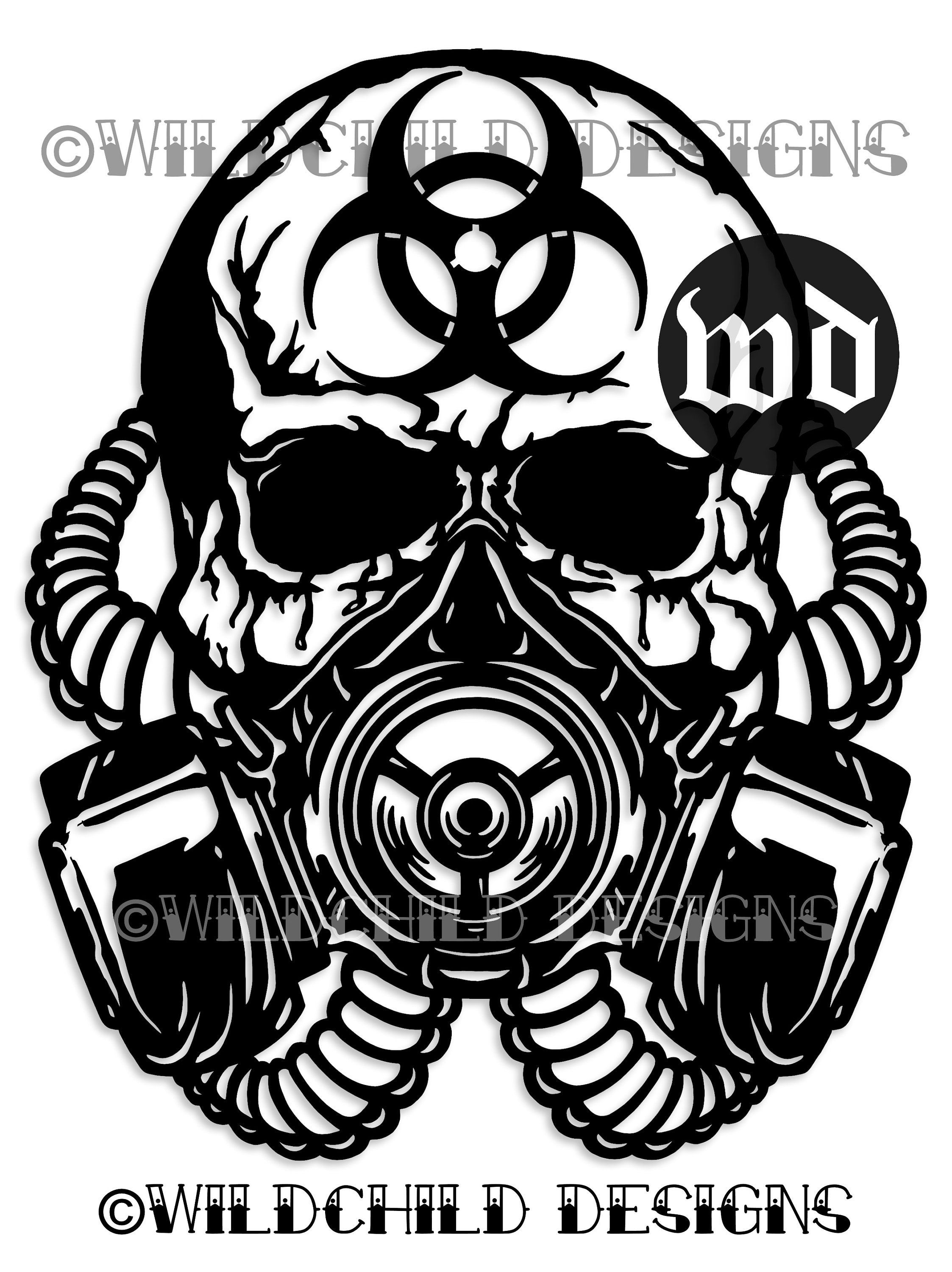 Wallpaper #LWfn6ZIBSpphPi3-nUQE87 Biohazard Skull