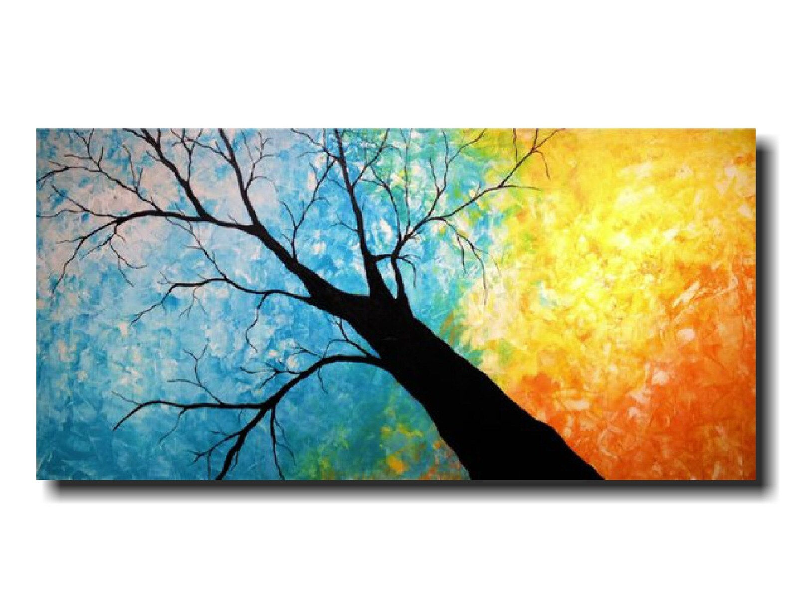 Wallpaper #02714 Three New Very Large Tree Paintings Rich Gane Art