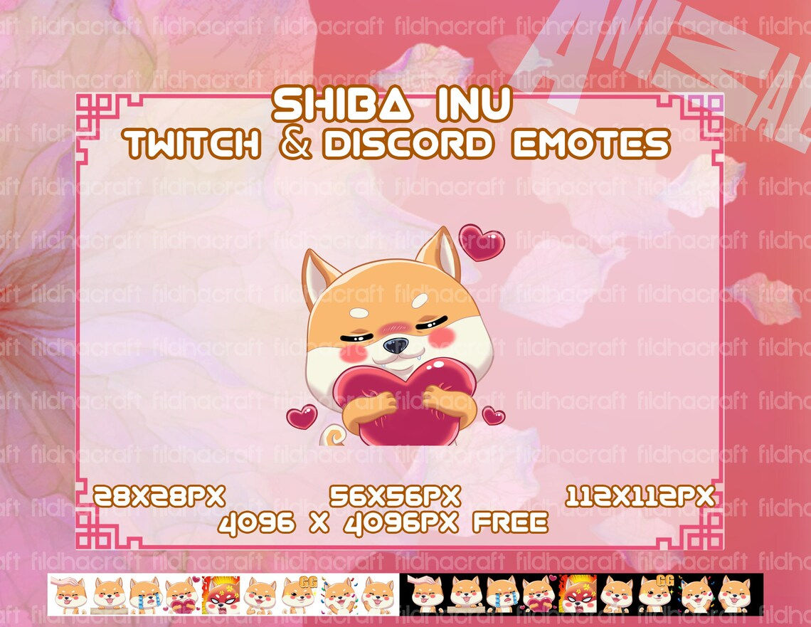 Wallpaper #9fCngJcBi4JM6agG7CG_43 Cute Shiba Inu Twitch Emotes Bundle Shiba Inu Emotes Pack Shiba Inu