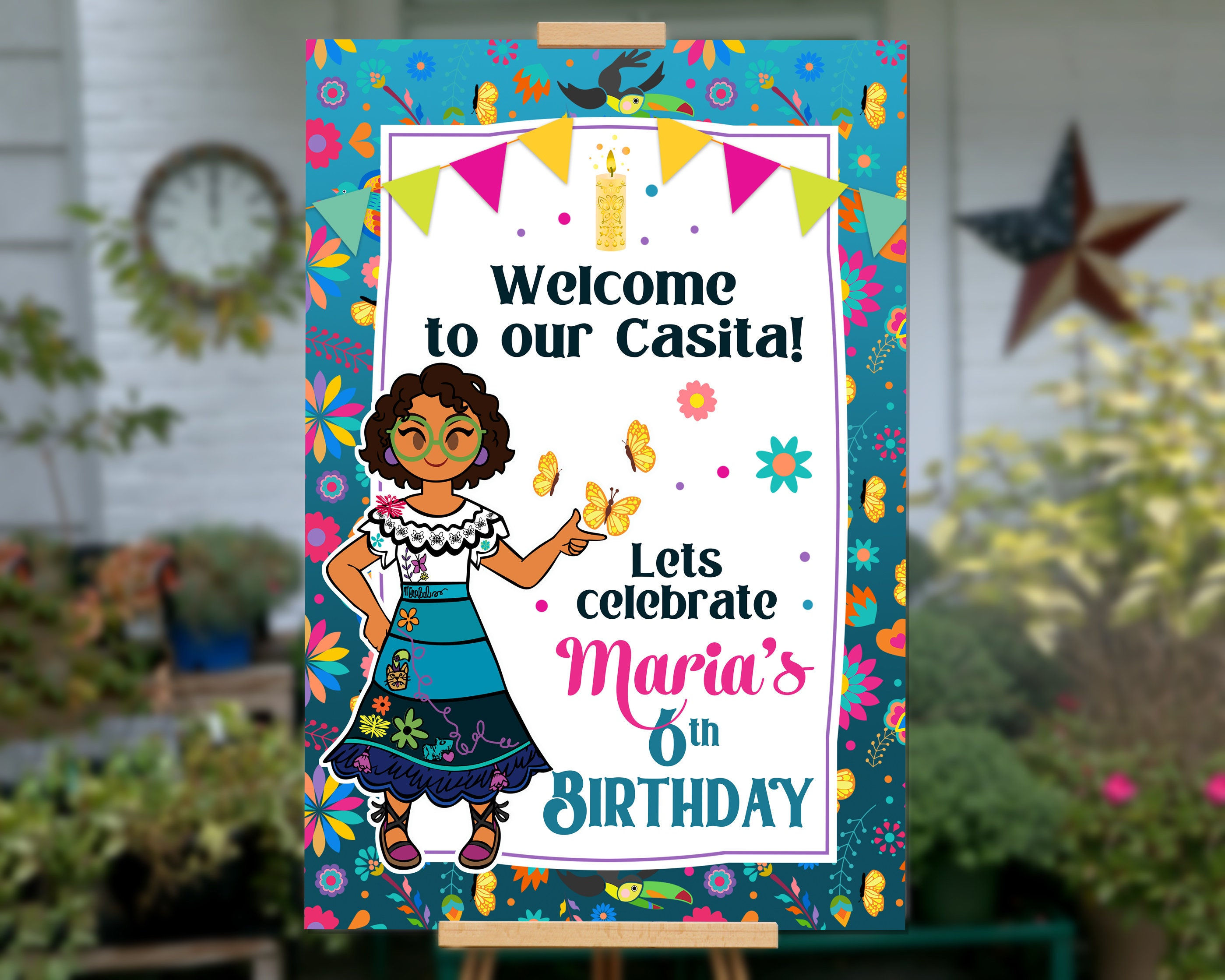 Wallpaper #PDHeNZMB5zzyi_yYylio10 Encanto Birthday Welcome Sign Encanto Birthday Banner Etsy Espana